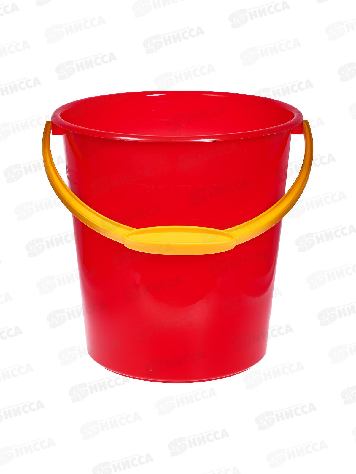 Ведро 10л мерное красное *20 ИНТ