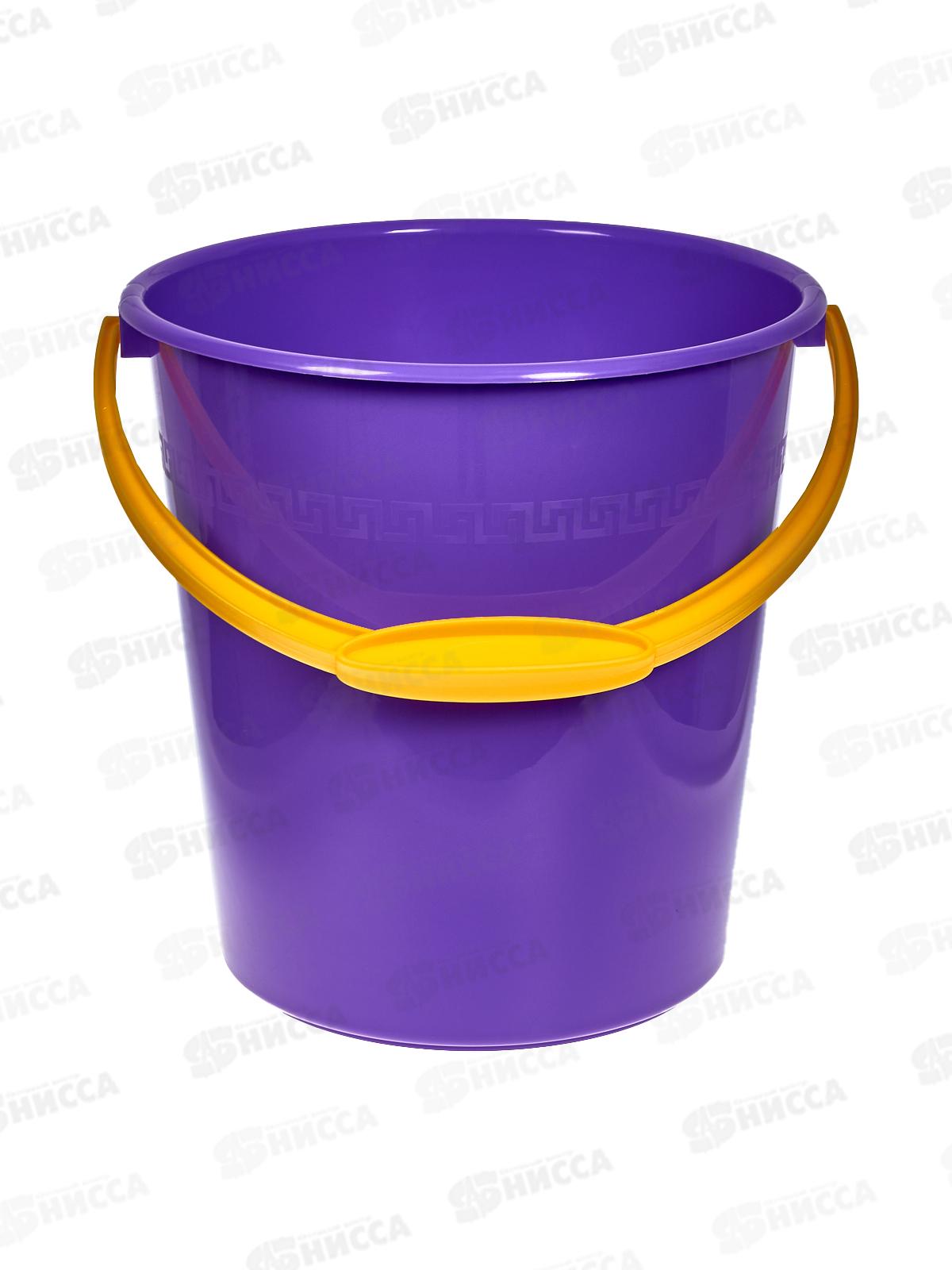 Ведро 10л мерное фиолетовое *20 ИНТ