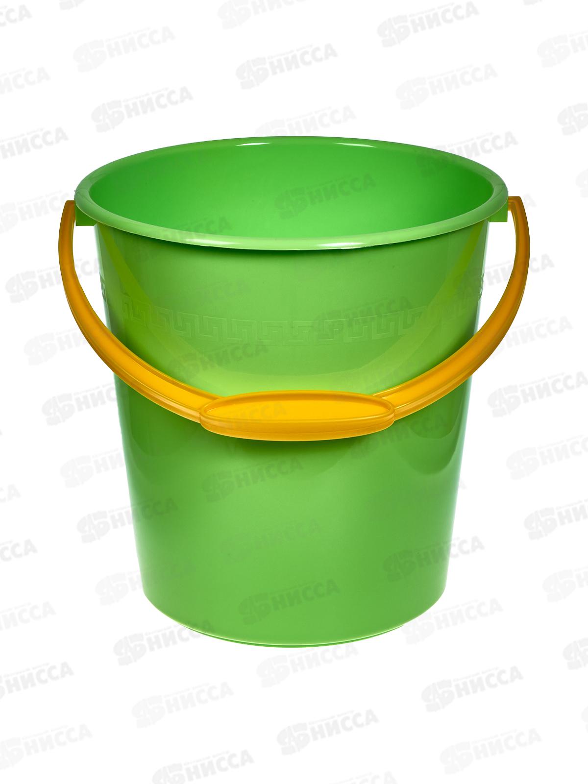 Ведро 10л мерное салатовое *20 ИНТ