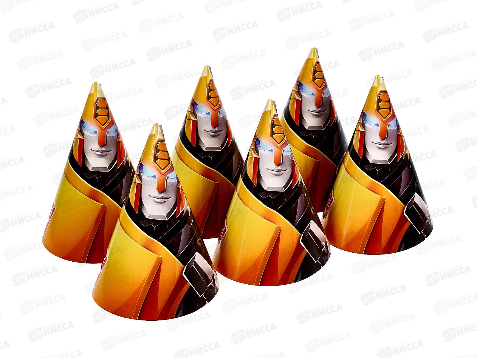 Колпачки, 6шт, Трансформеры, ВН-70331-TR