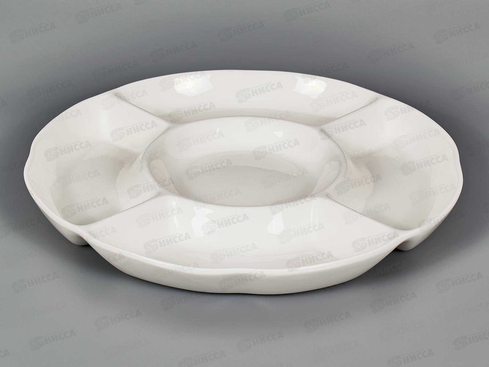 Менажница "Маршмеллоу" 29*29*3см (фарфоровая), 0530248  *5/20