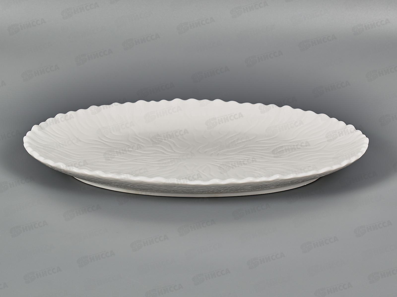 Блюдо сервировочное "Маршмеллоу" 34,5*23,5*3,5см (фарфор), 0530286 *16