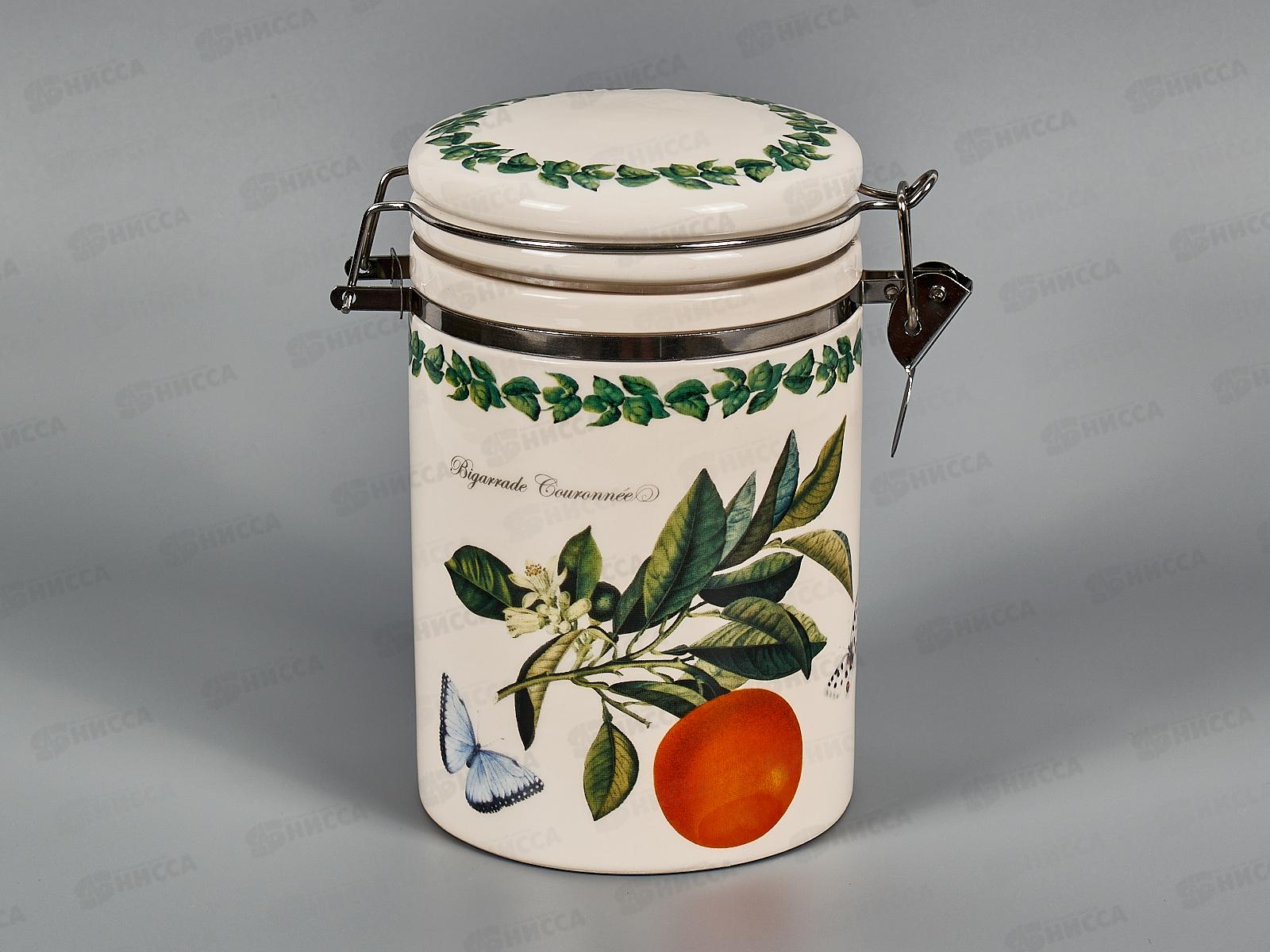 Банка для сыпучих продуктов &quotFruit Garden&quot v=800мл, L2521150 *24