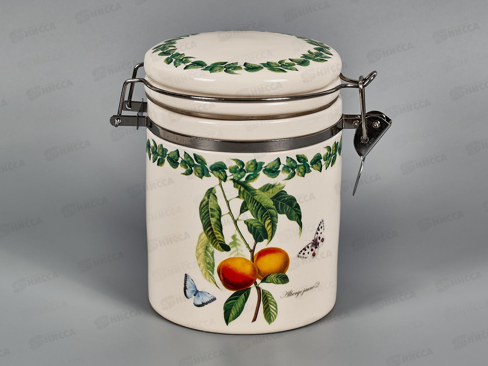 Банка для сыпучих продуктов &quotFruit Garden&quot v=630мл клипс, L2521151 *24