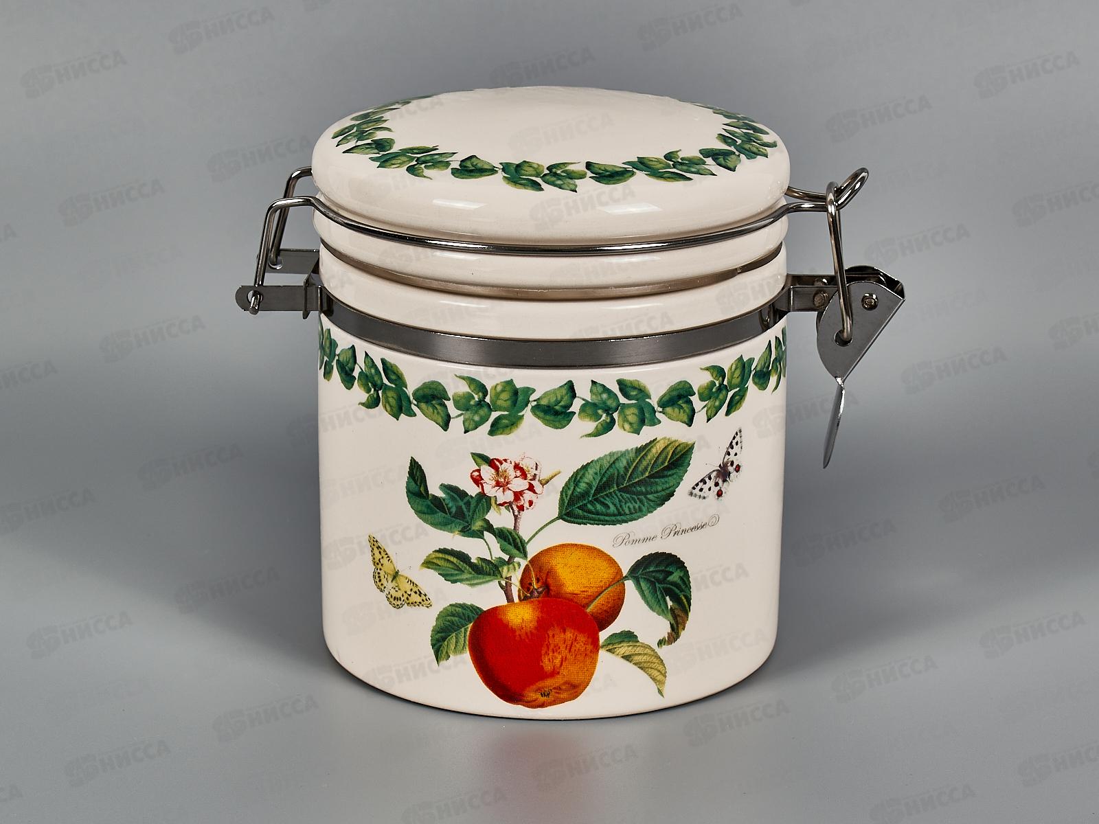 Банка для сыпучих продуктов &quotFruit Garden" v=480мл клипс, L2521152 *24