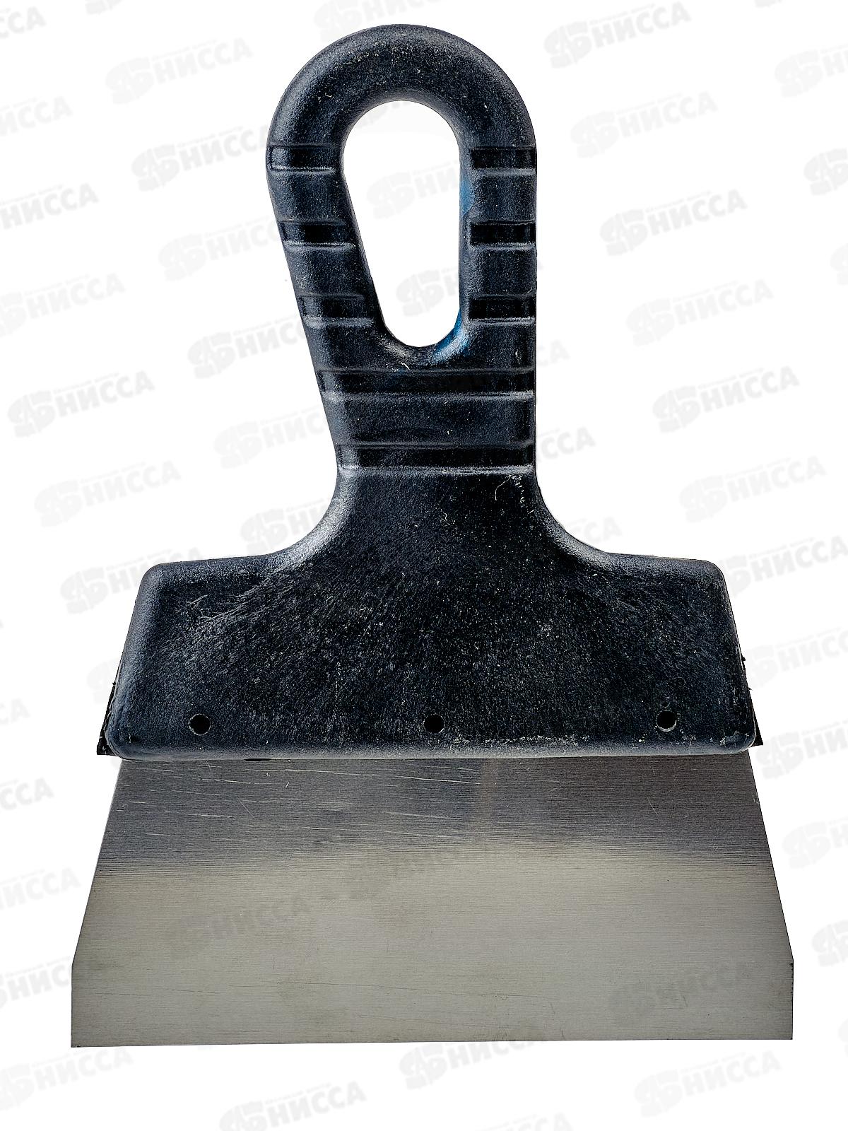 Шпатель нержавеющий с пластиковой ручкой 150мм  ON