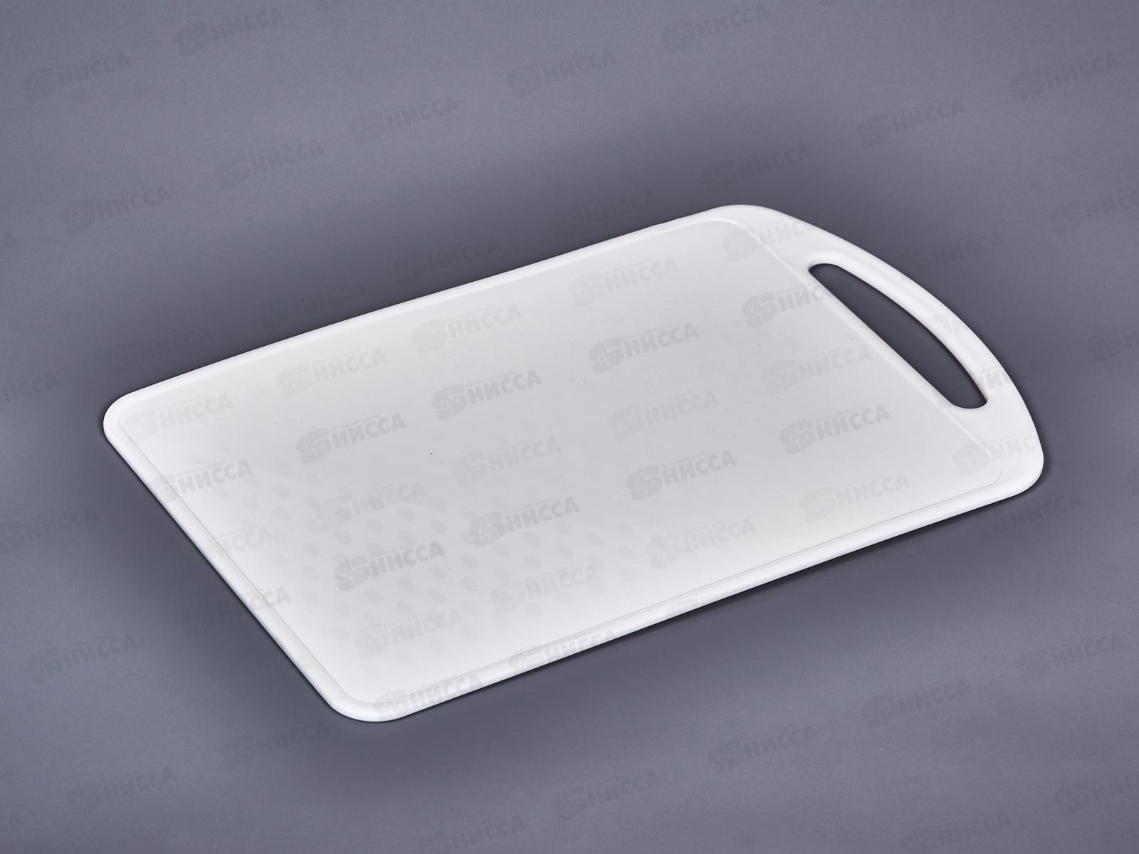 Доска разделочная средняя 289*185*4,5 Белая ИНТ *20