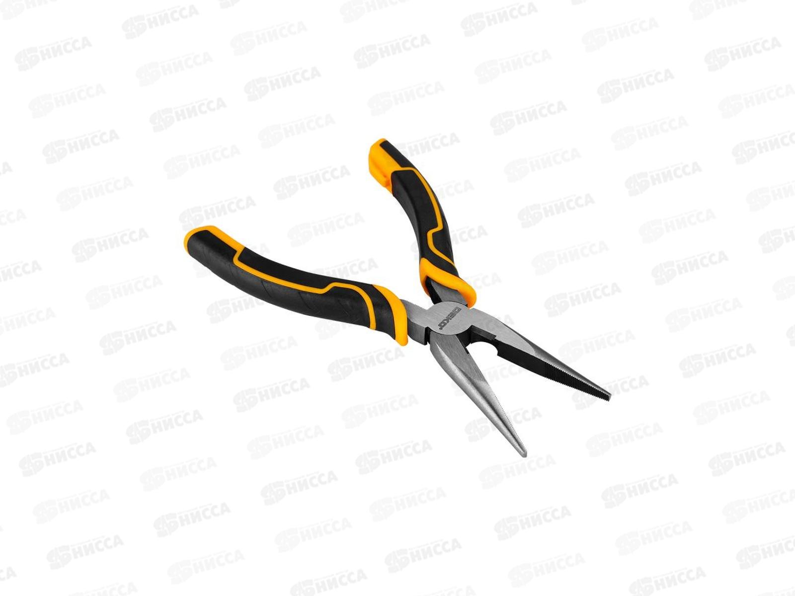 Длинногубцы 200мм, DEKO DKP08