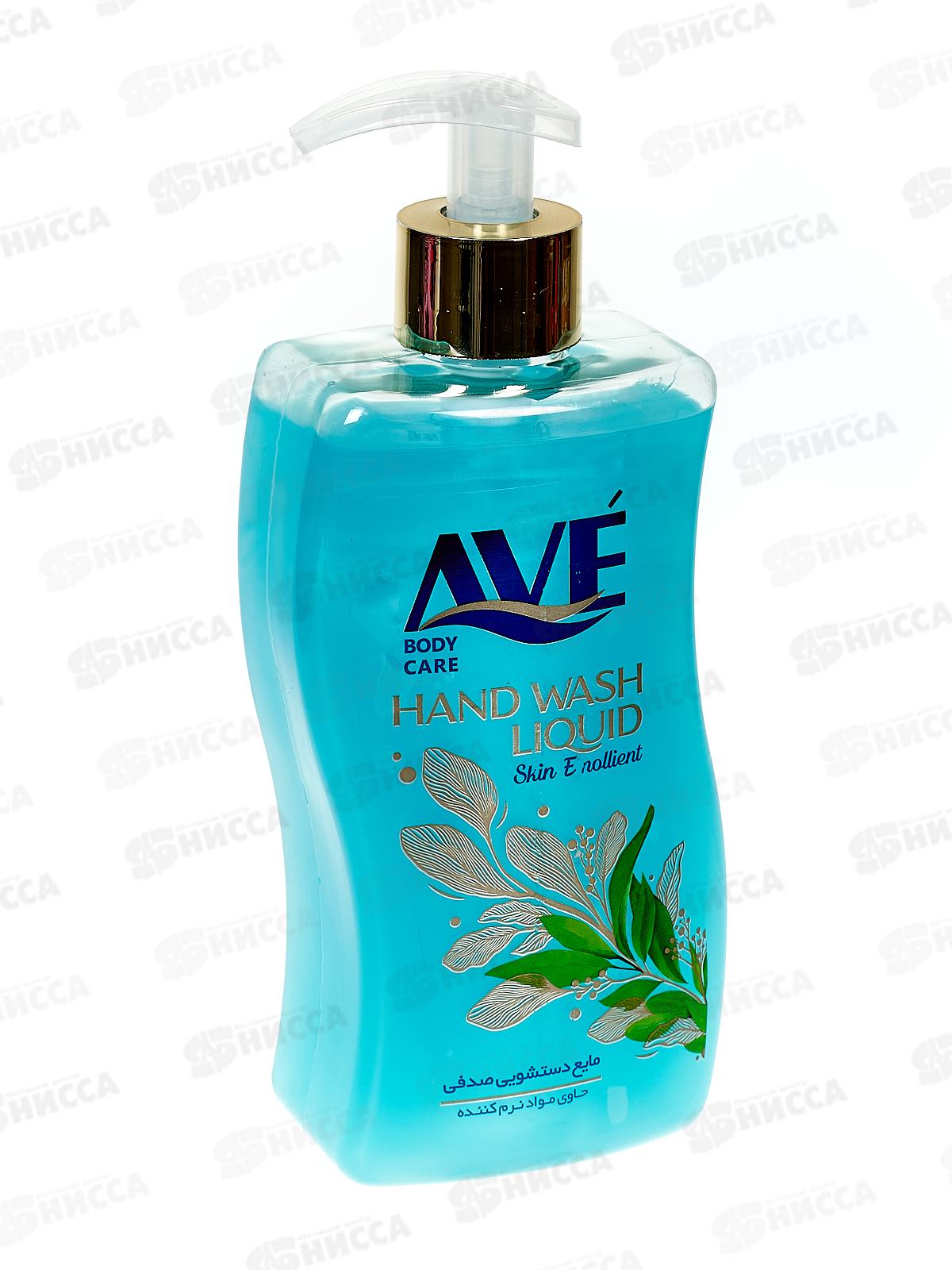 AVE Жидкое мыло Голубое Океанский бриз 500гр 2318 *12