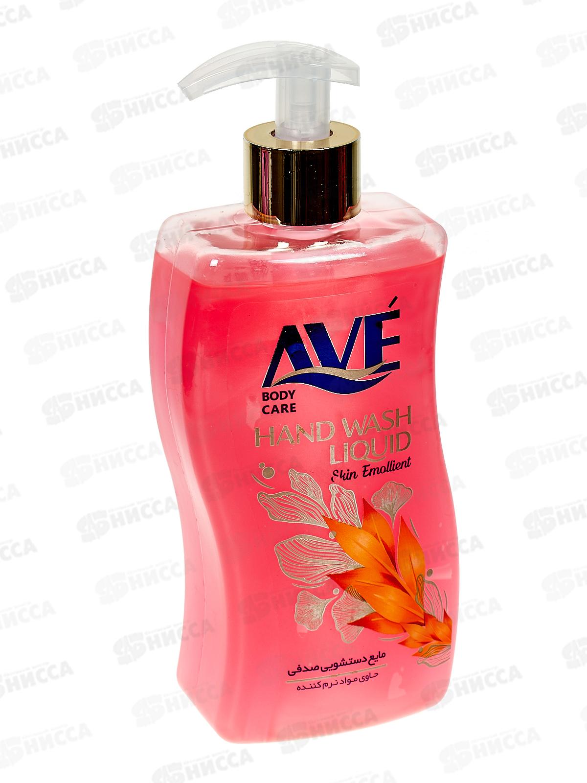 AVE Жидкое мыло Розовое Бархатные прикосновения 500гр 2332 *12