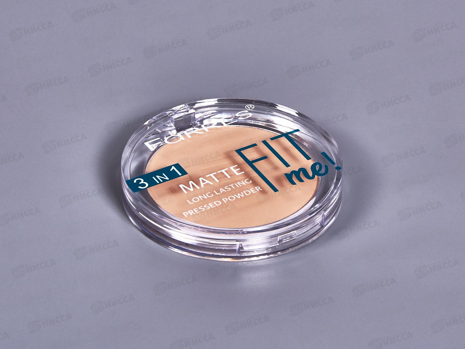 Farres Пудра прозрачная 3031-03 Fit me! 3в1 Натуральный бежевый *12