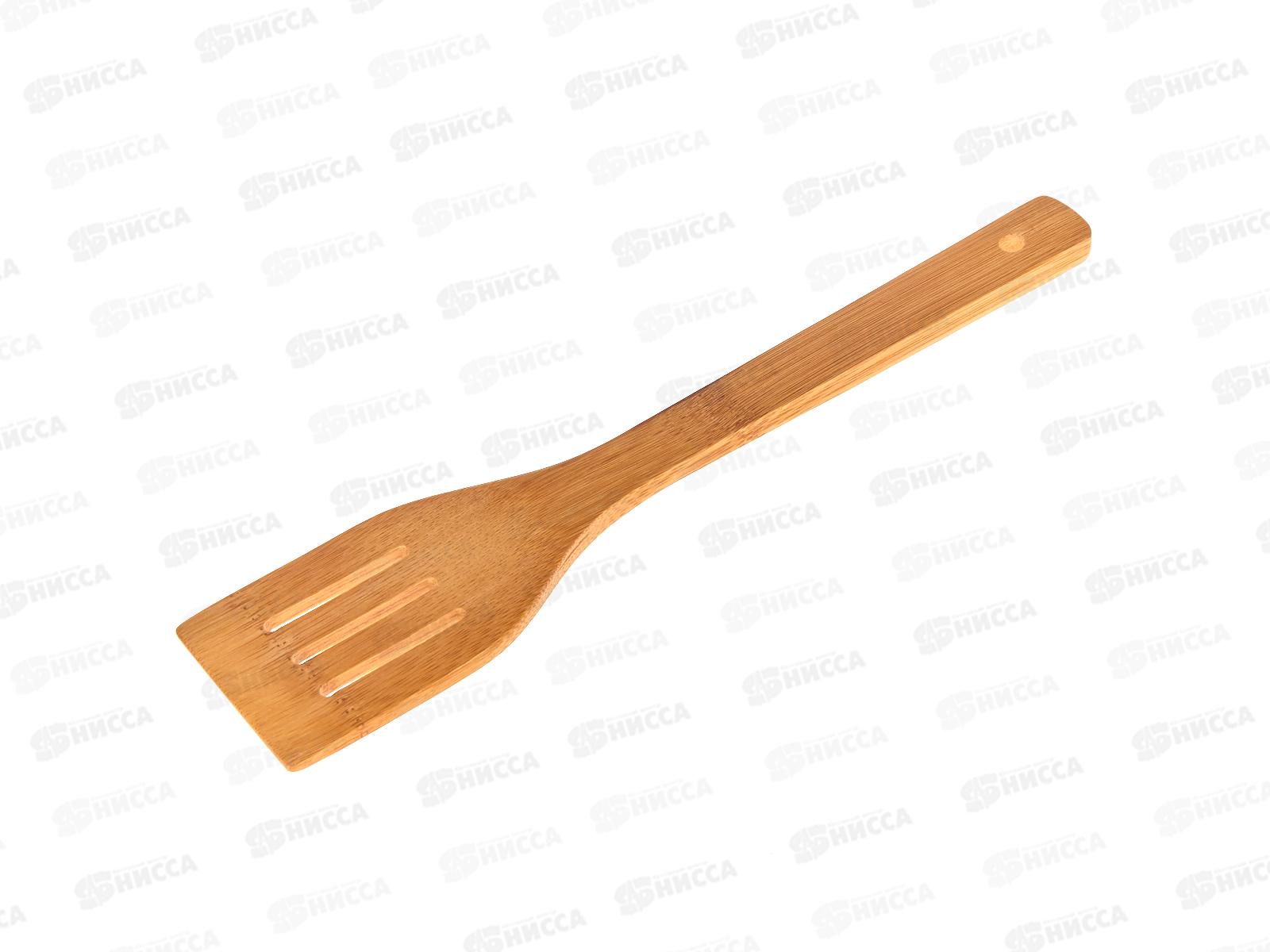 Ложка деревянная с прорезями 30см Ladina 10017-1