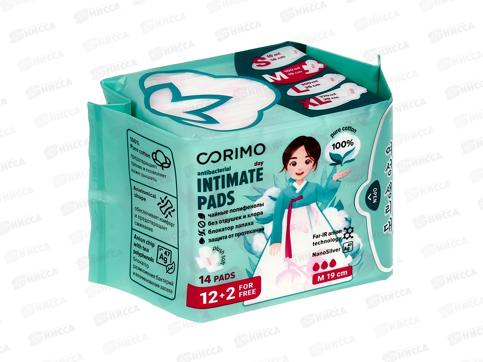 Corimo Прокладки гигиенические М 14шт *60