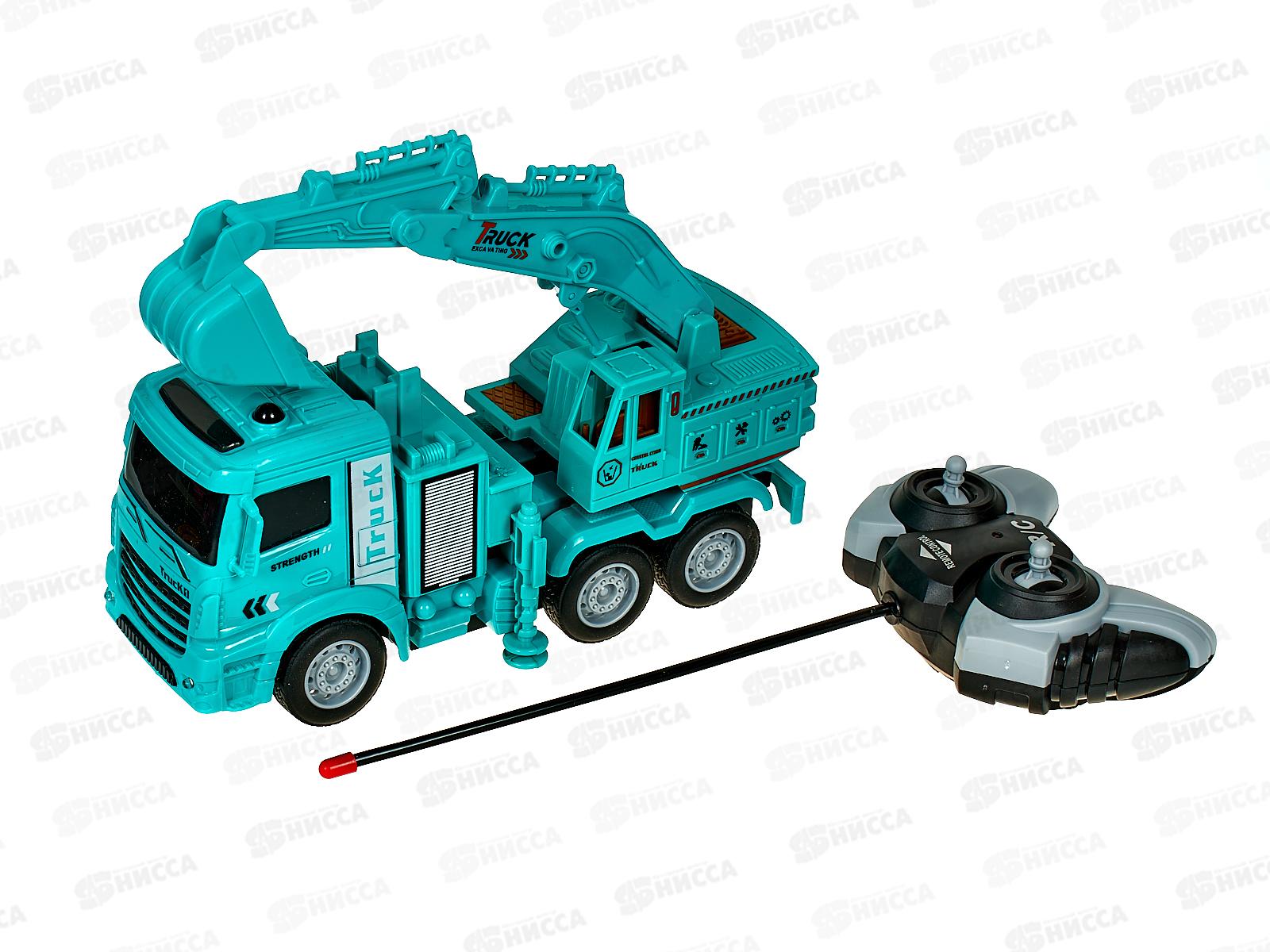 Автоэкскаватор на радиоуправлении  №DH666-30В коробка 40*11*15