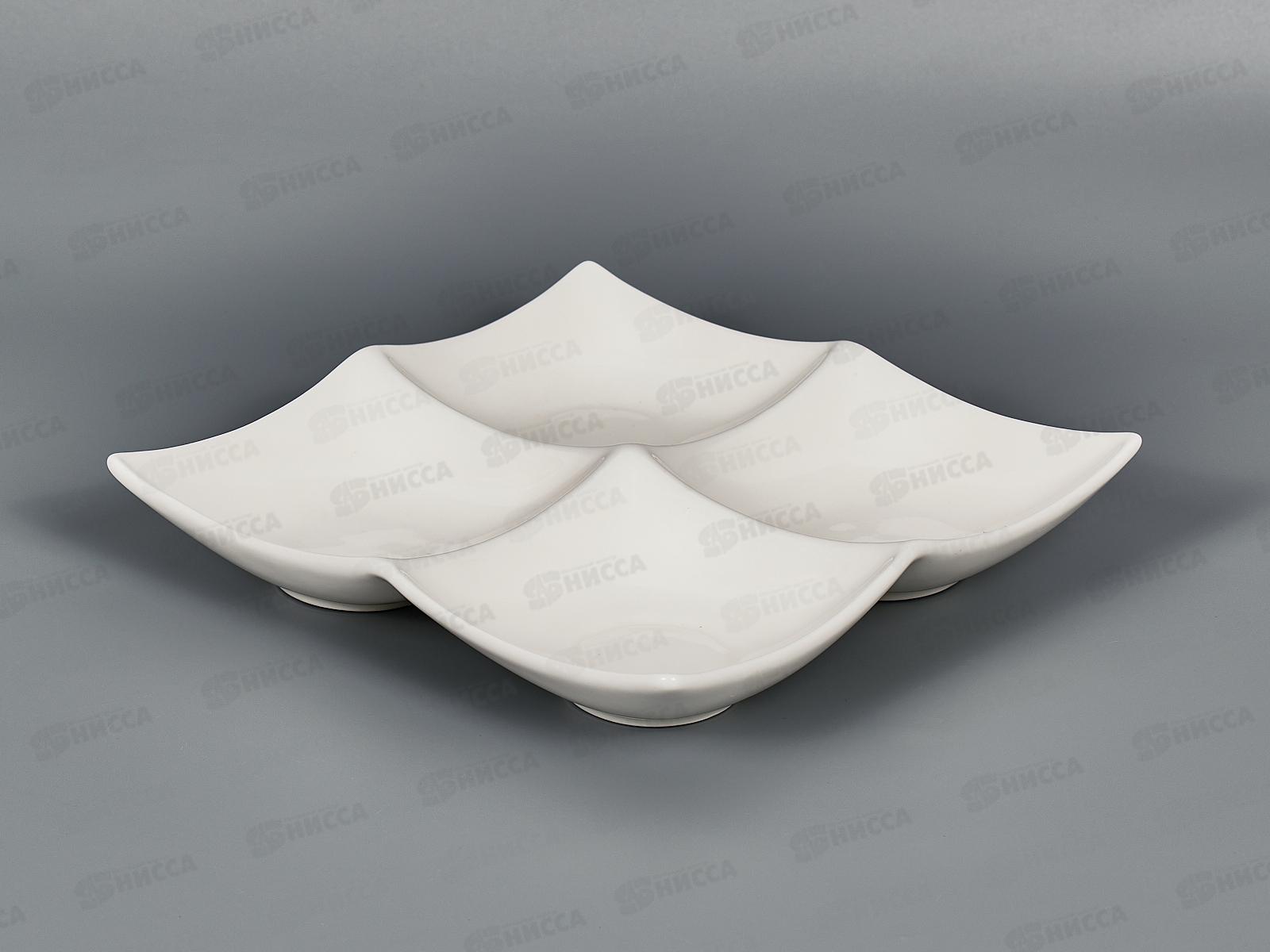 Менажница 4-х секционная JST4G180PC 18см Meze 240675 *36