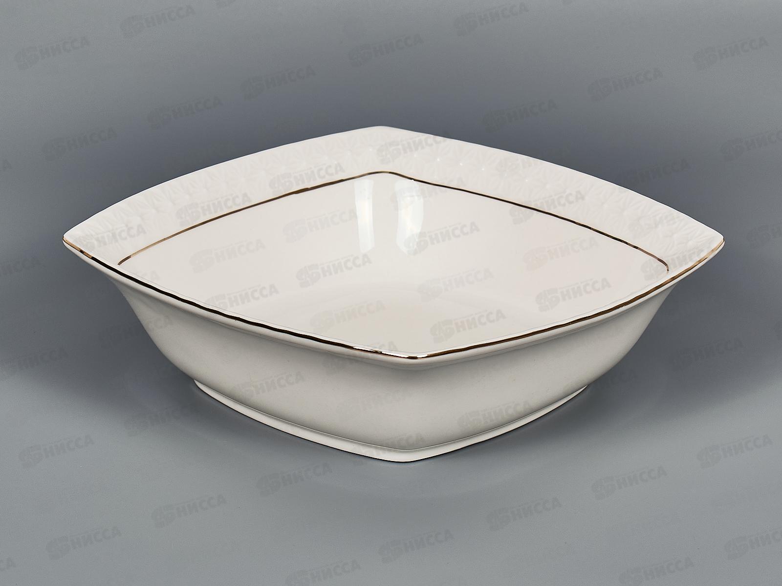 Салатник CS0111617-A 18см 780мл Снежная королева квадрат 749166 *24