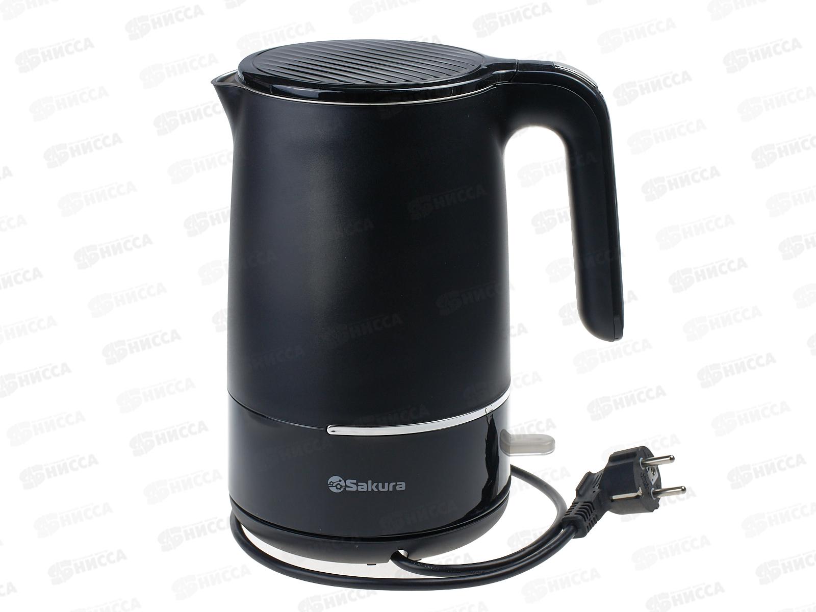 Чайник электр. SA-2176BK 1,7л Черный