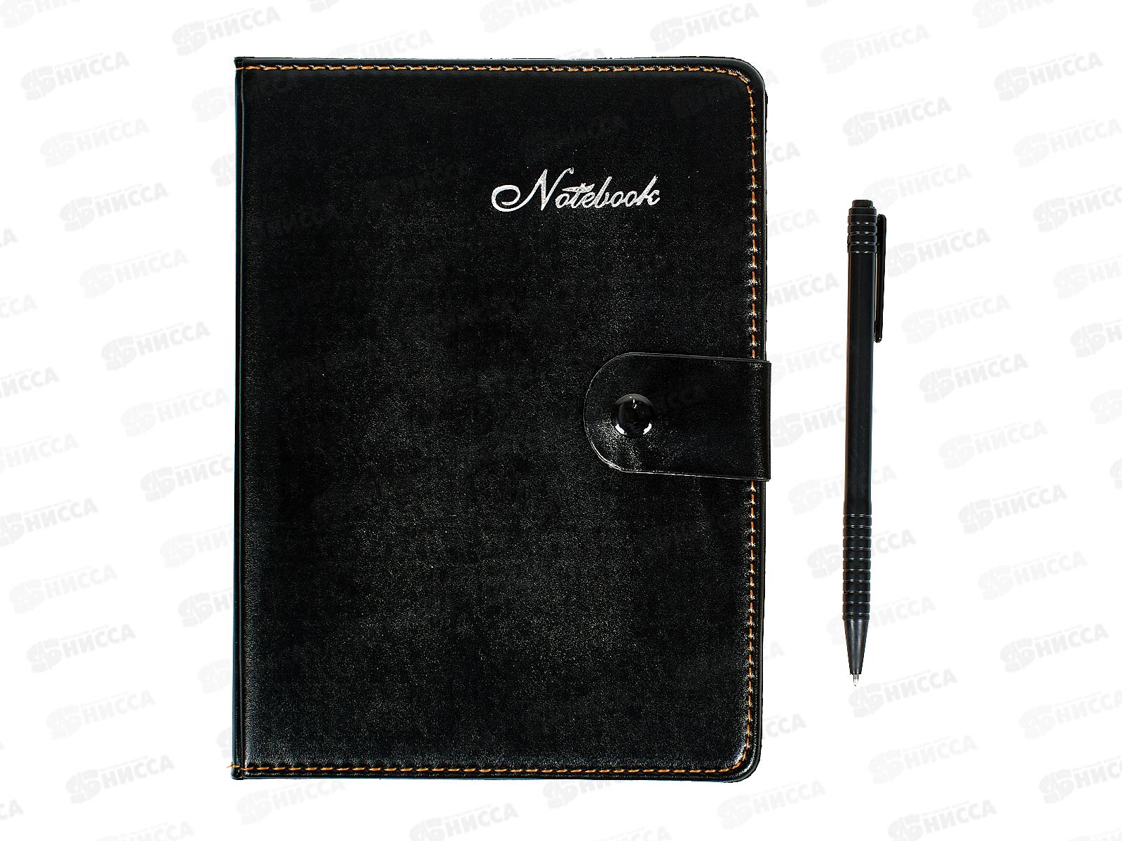 Ежедневник Basir кож.зам.,черный,МС-5181*48