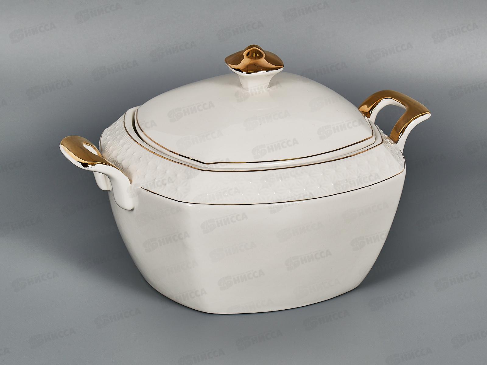 Супник CS801925-A 2500мл Снежная королева квадрат 749172 *12