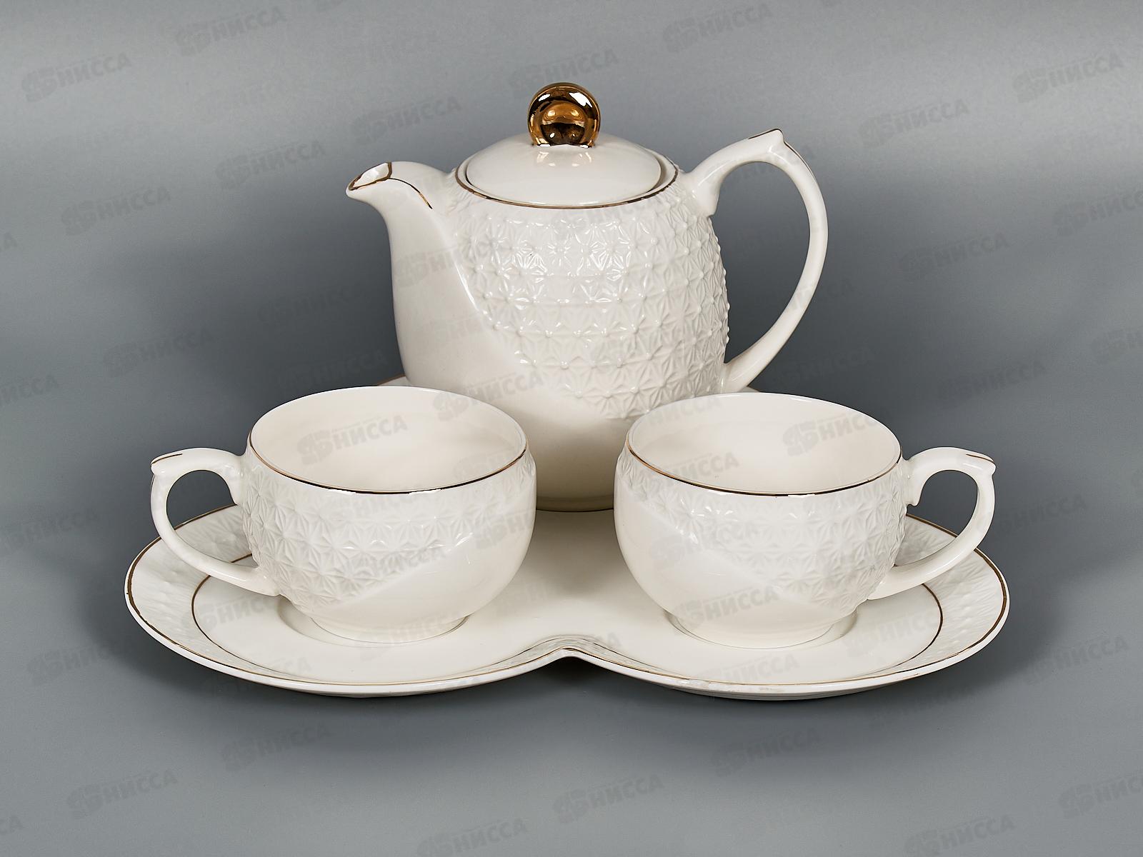 Набор чайный CMB0121-А 200мл 650мл Снежная королева круг 749252 *6