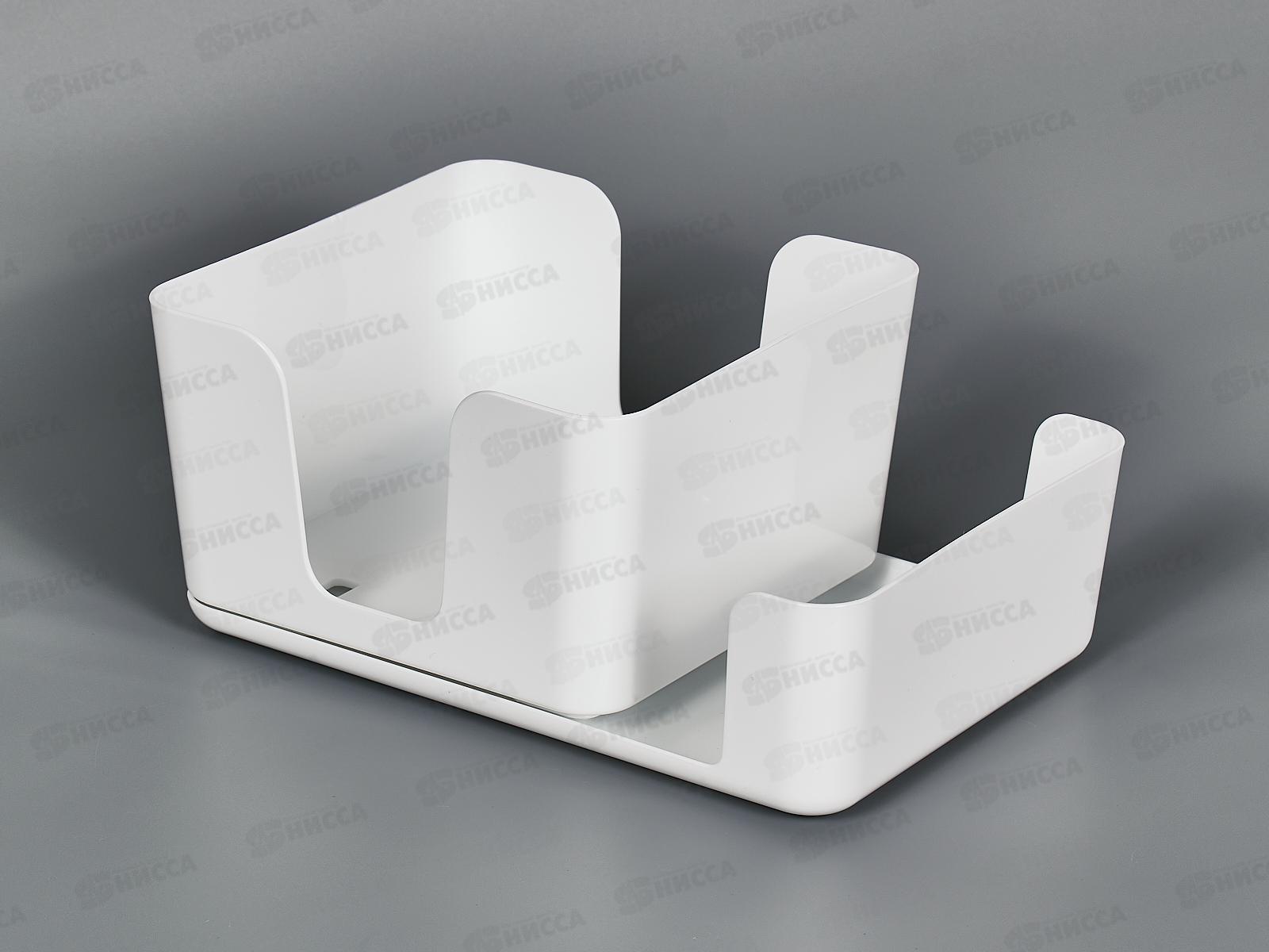 Салфетница с отделением для специй Смарт Белая С944Бел *15