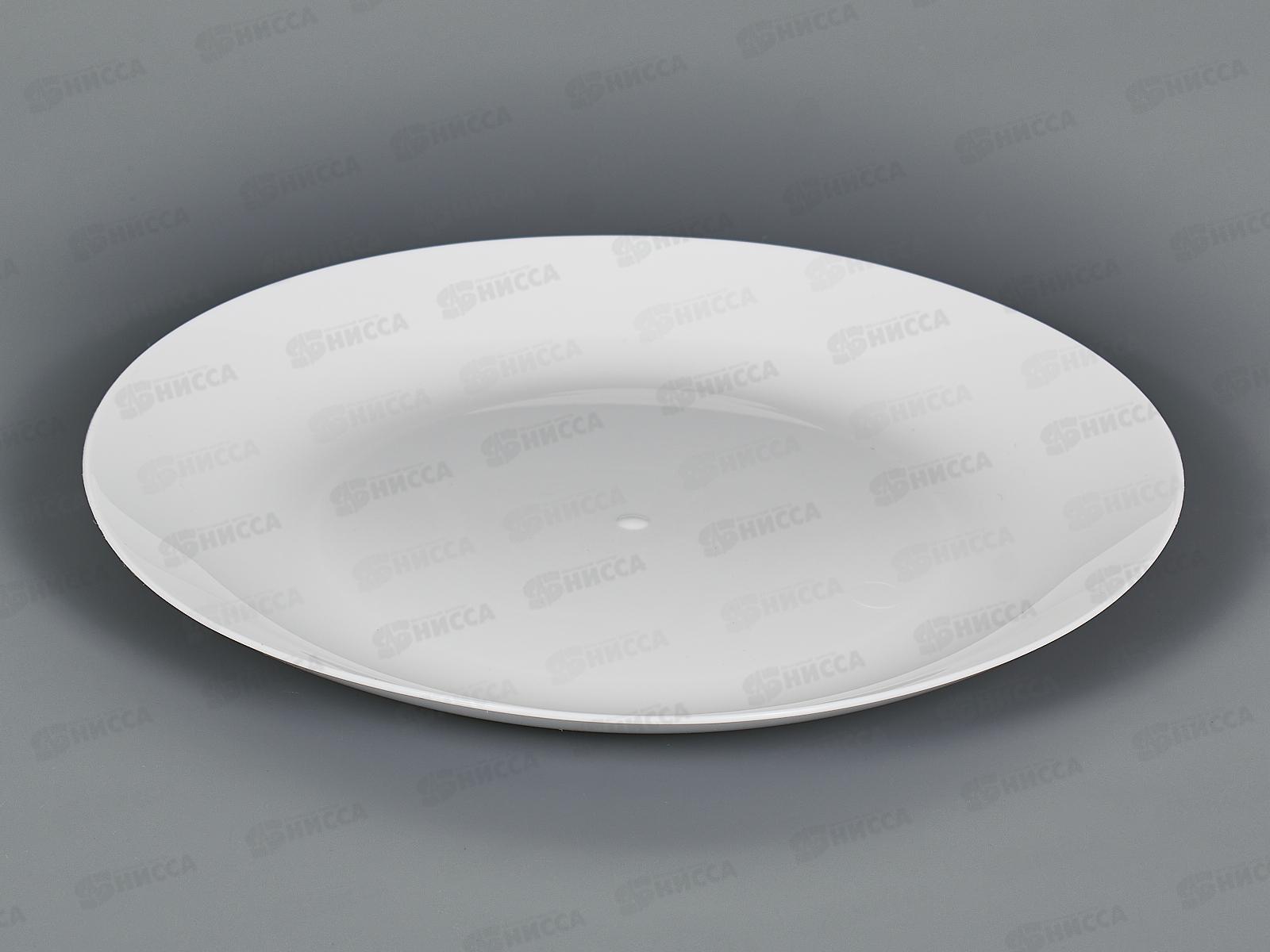 Тарелка плоская Натура d200мм Белая С945Бел *35