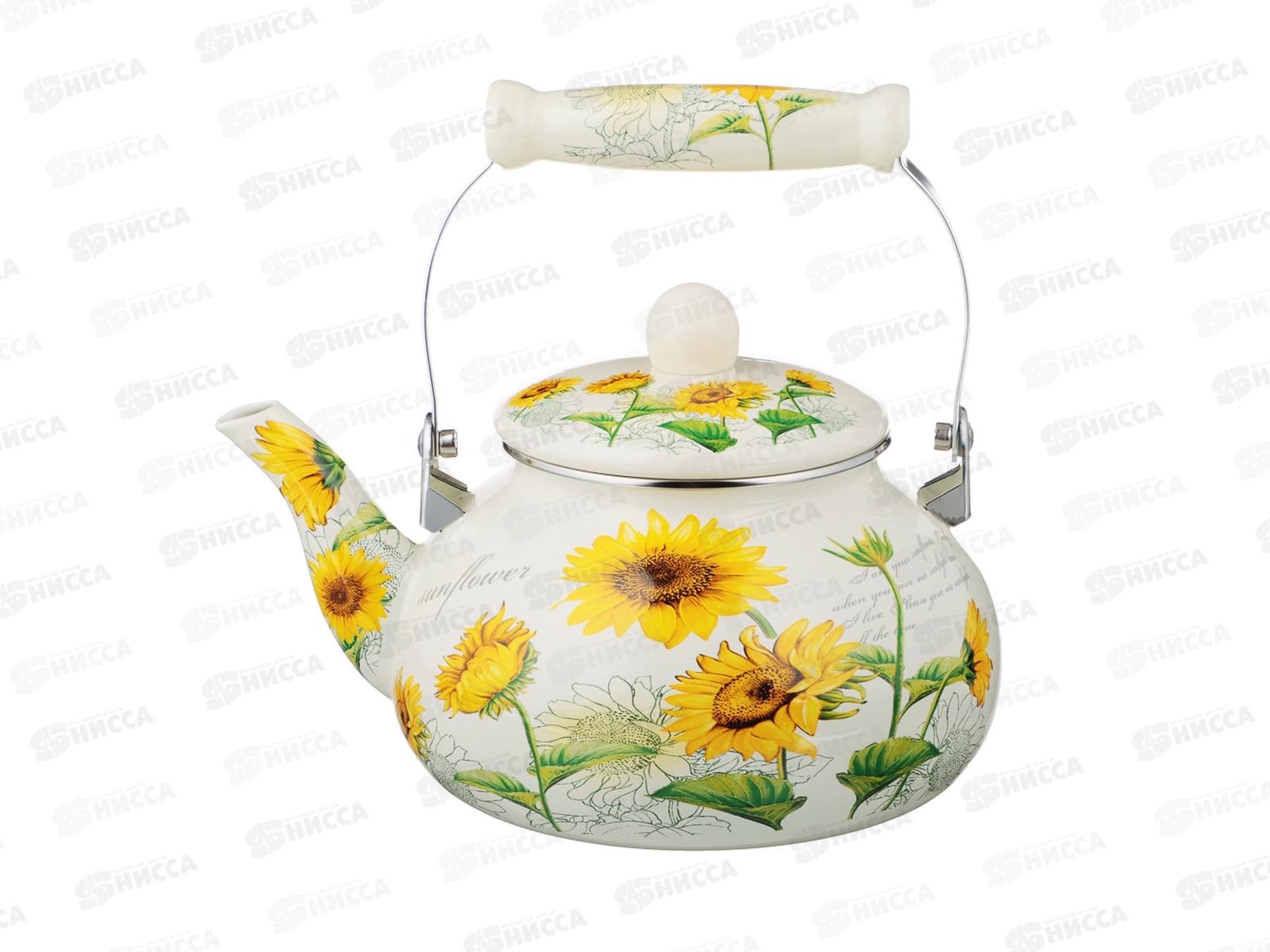 Чайник 2,5л &quotПодсолнухи&quot индукция 894-524 г