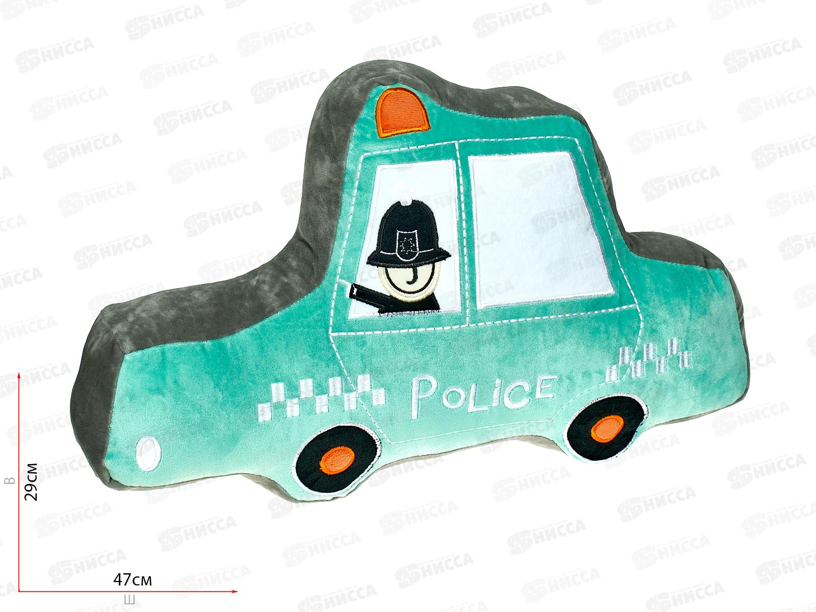 Мягкая игрушка 987-4-15 Полицейская машина 50*30см