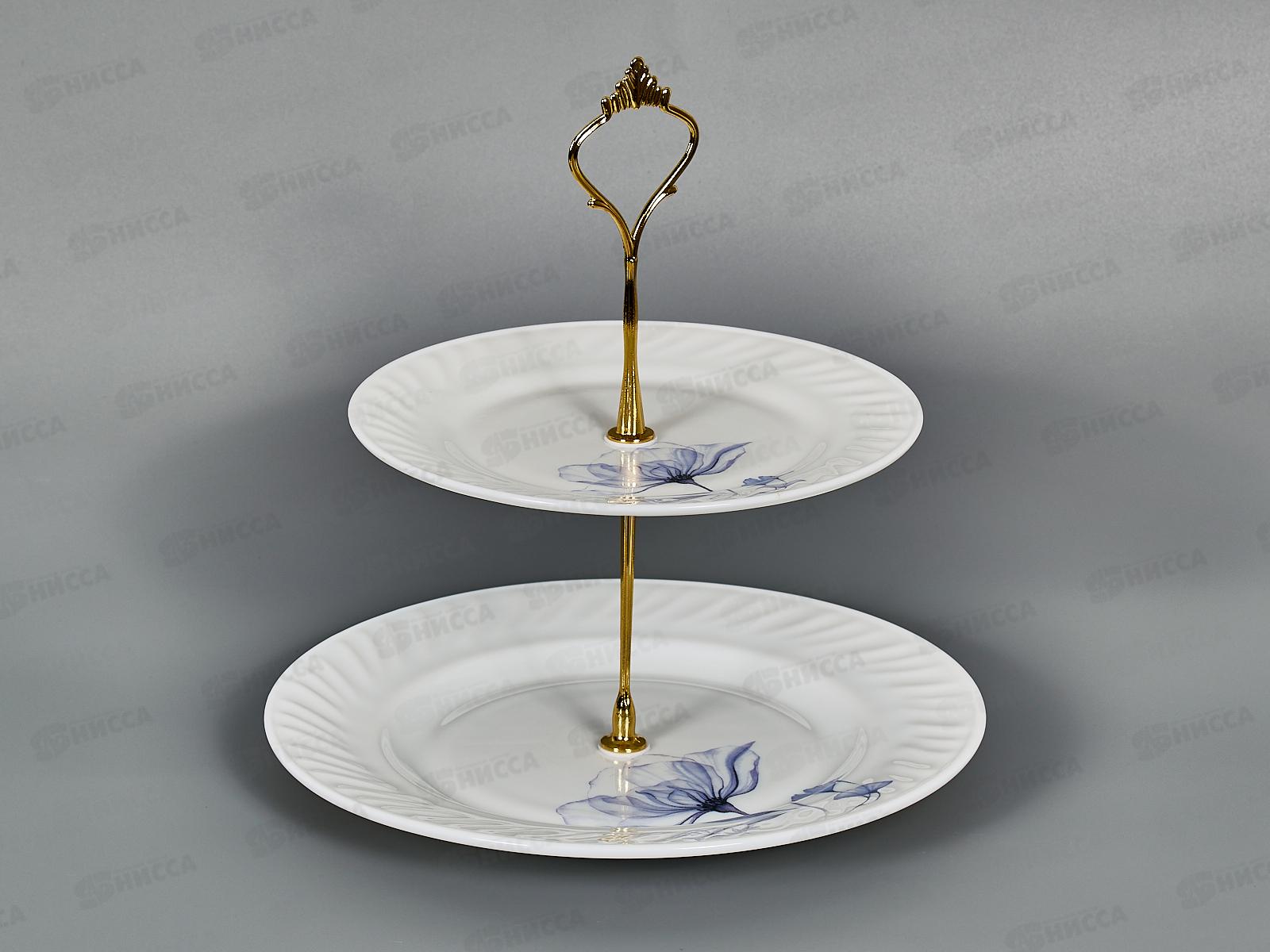 Фруктовница 2-х ярусная 02-2287 Николь *12