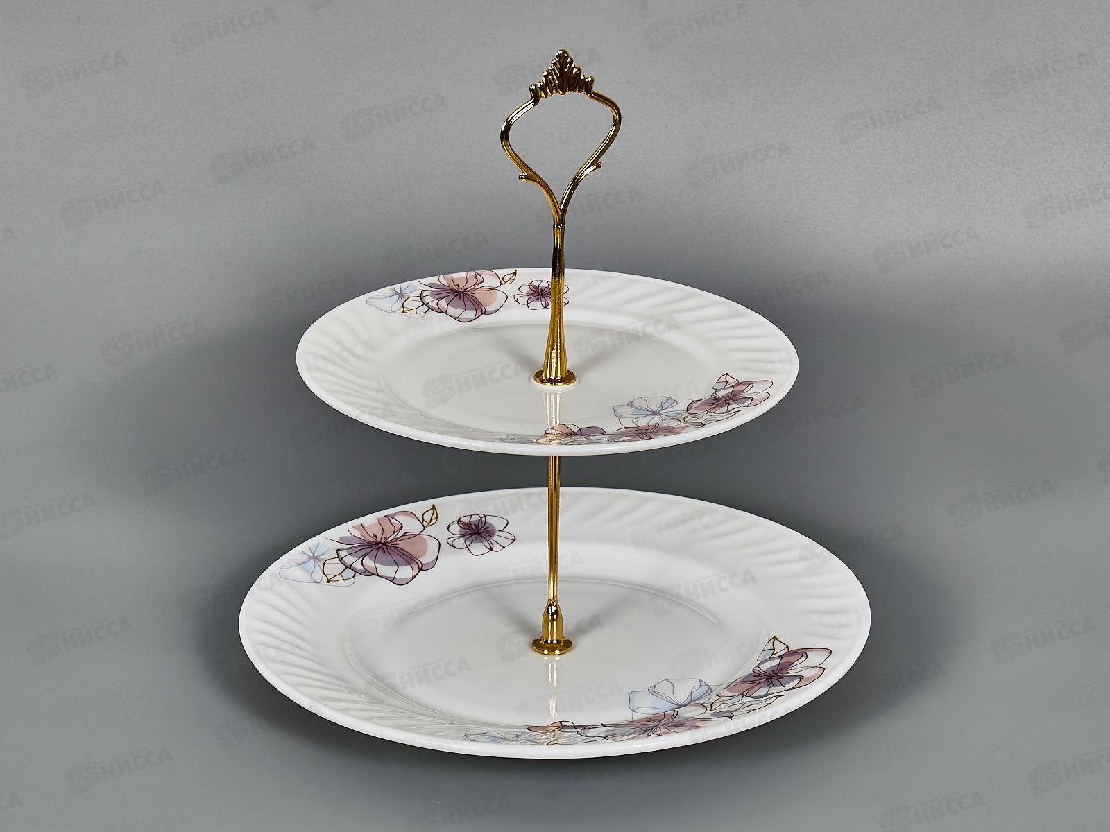 Фруктовница 2-х ярусная 02-1170 Эвита *12