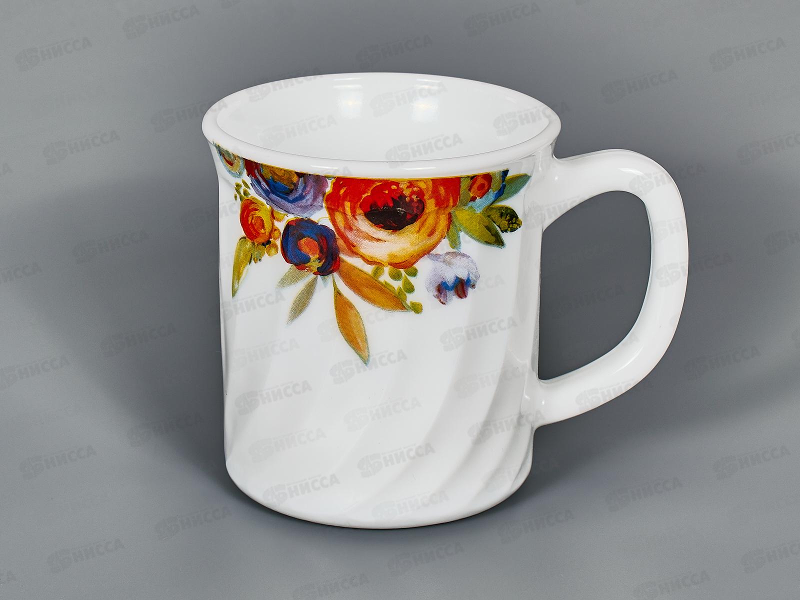 Кружка 250мл 18109-250 Бутоны *6/48