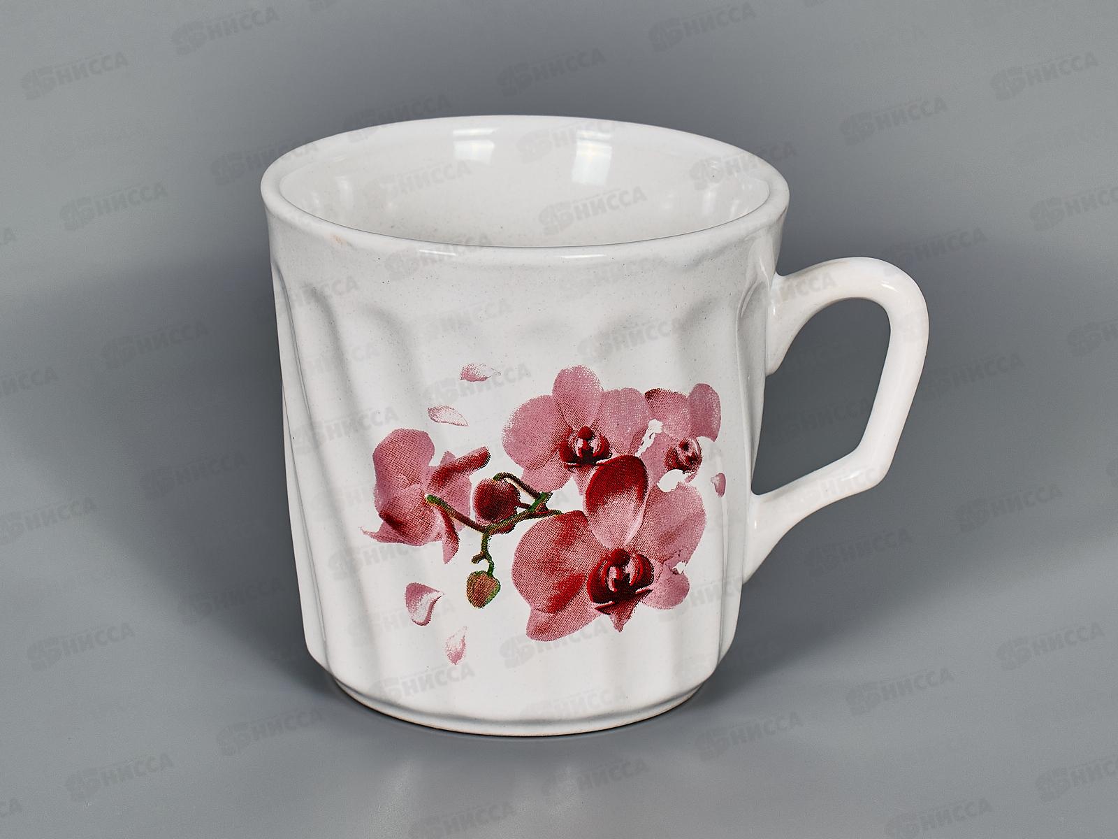 Кружка 250мл 250-88837н Орхидея *12/48