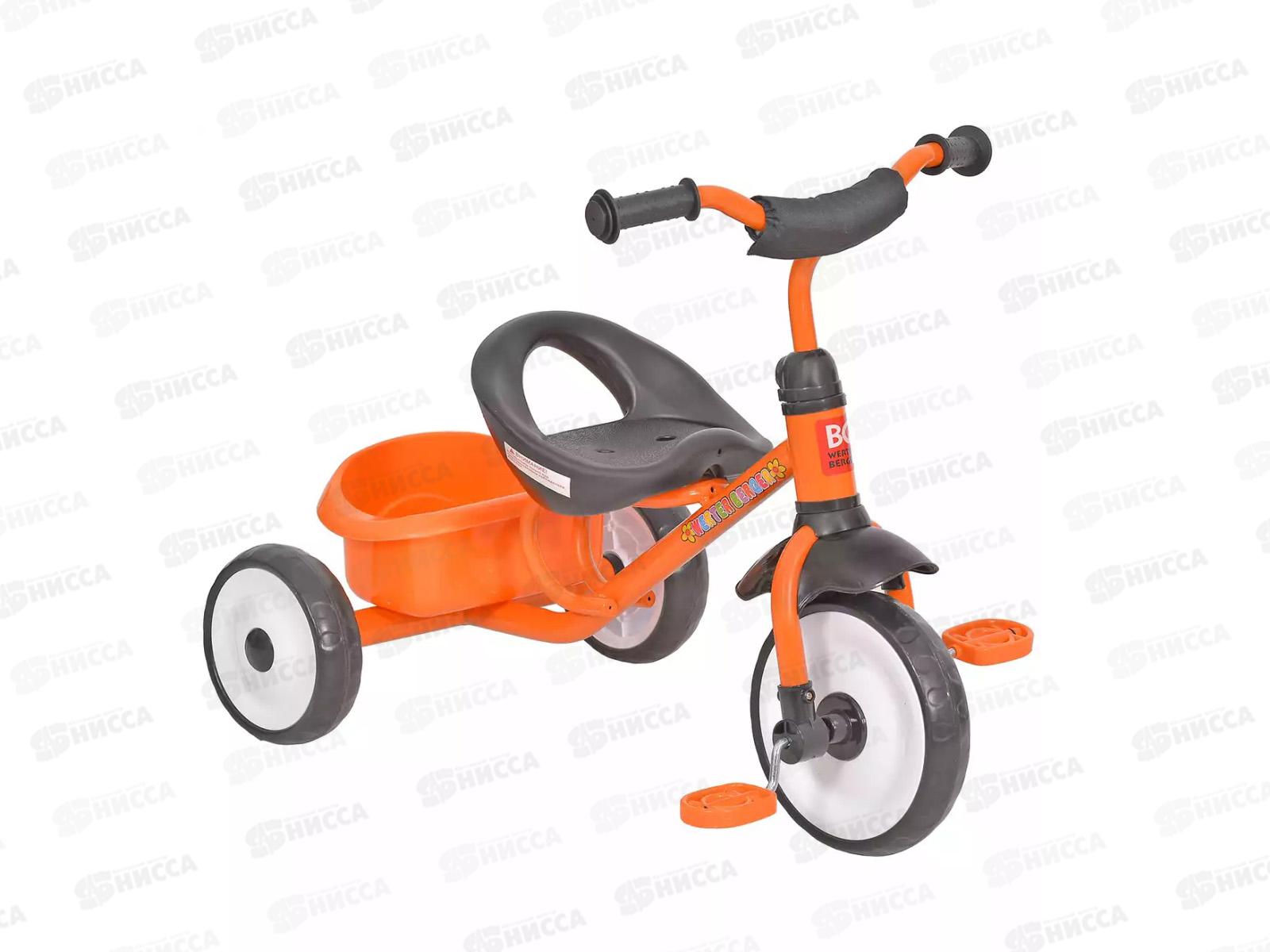 Велосипед 3-х кол. WERTER BERGER TRIKE XG 11214-3 оранжевый, 306474