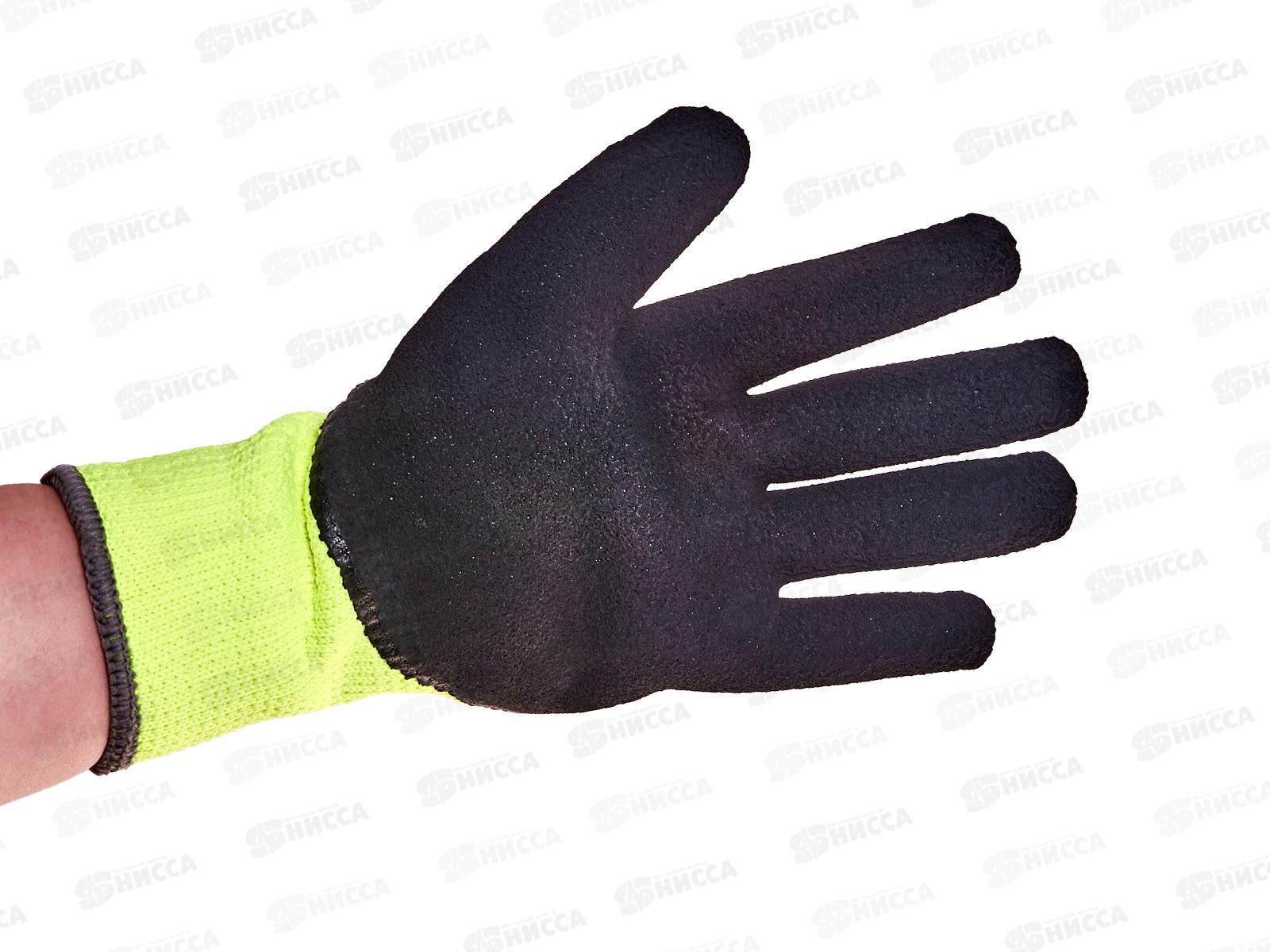 Перчатки PR-WNT331 Тайга  утепленные 10XL вспен латекс покр *12/60