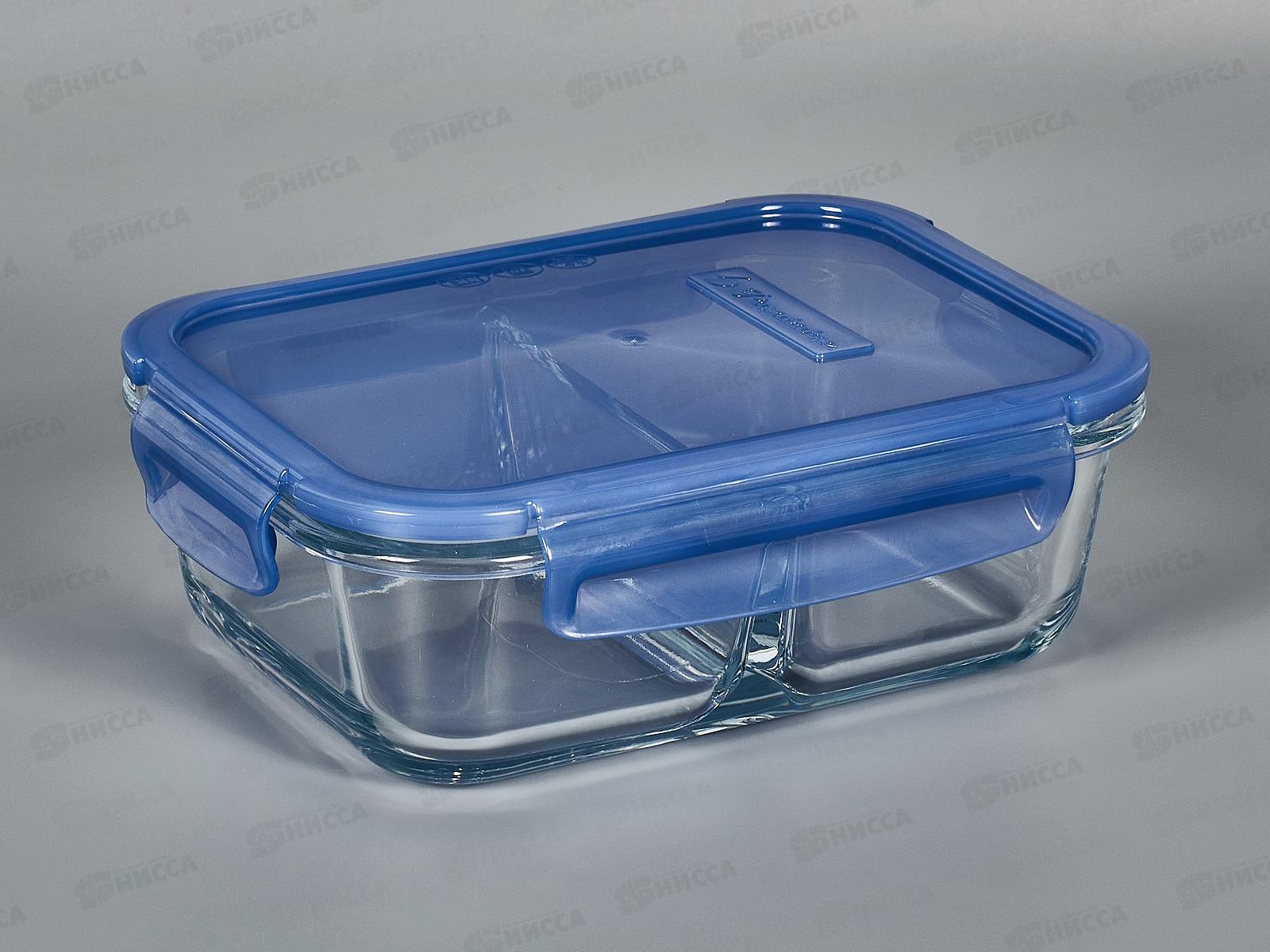 Контейнер Lockie&Lock Food 630мл с синей крышкой 1010мл 530286BL