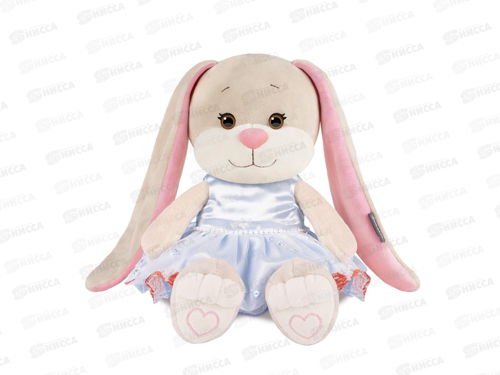 Зайка Jack&Lin Лин в голубом платье. 25см JL-04202314-25 коробка