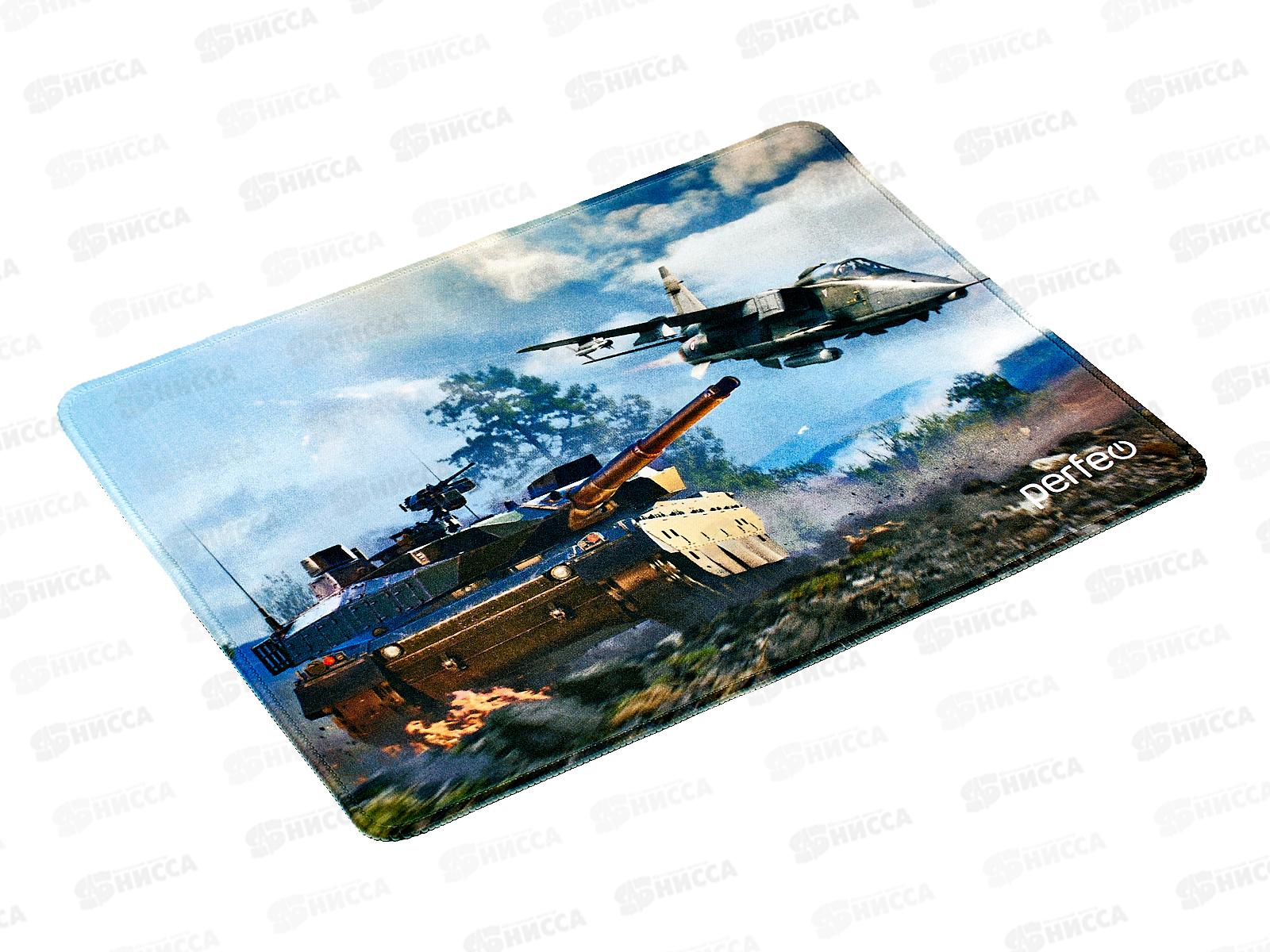 Коврик для мыши Perfeo &quotTanks" (240*320*3 мм) ткань, 0699