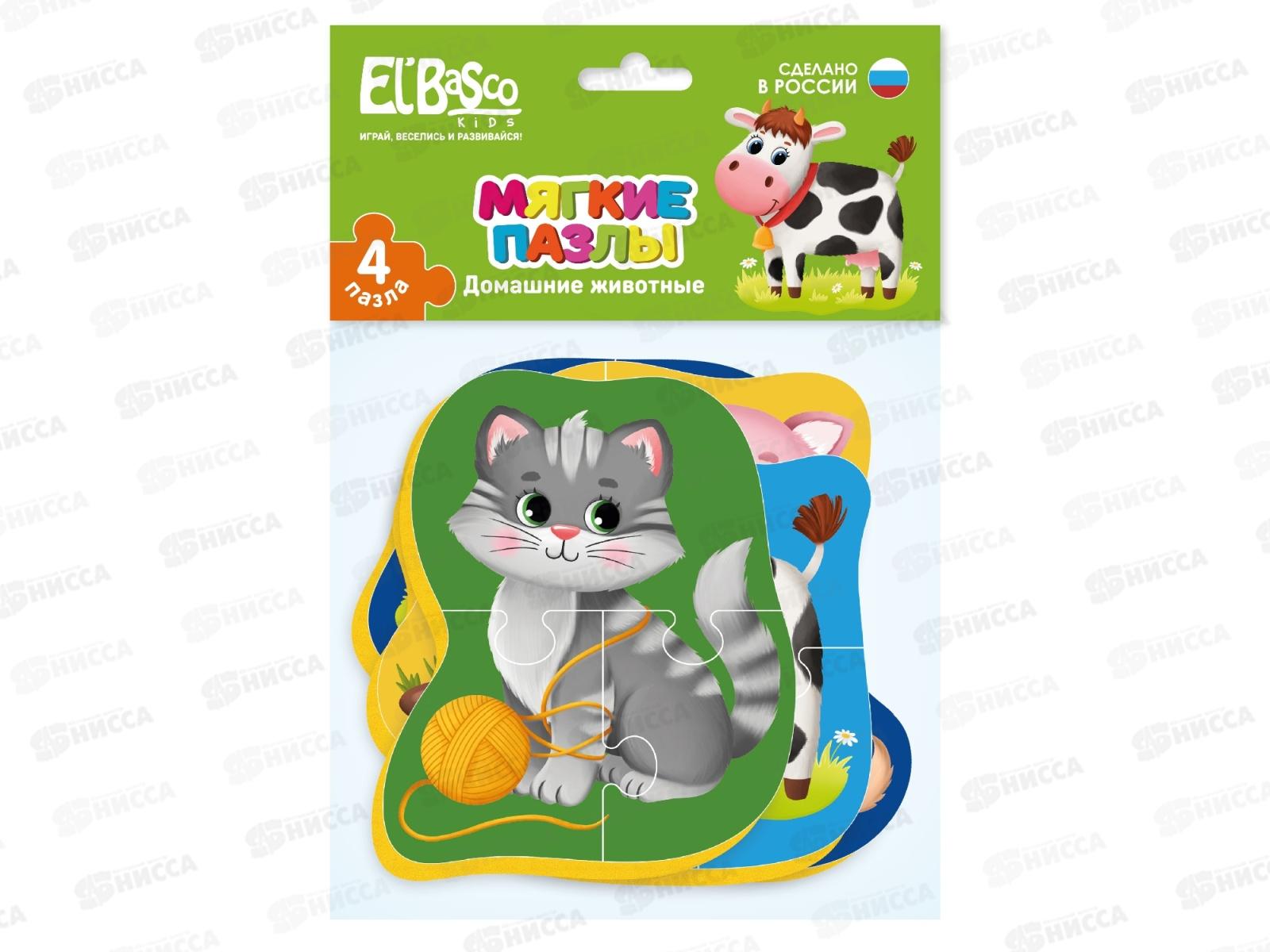 Мягкий пазл &quotДомашние животные&quot ЕТ02-002