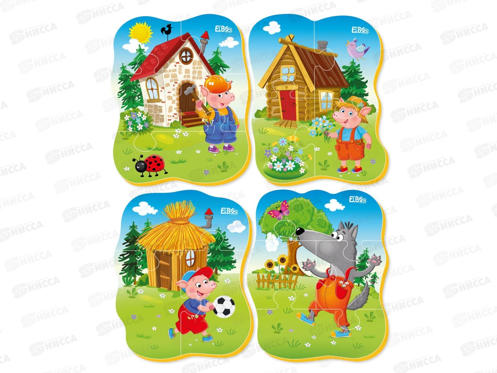 Мягкий пазл &quotТри поросенка&quot ЕТ02-023