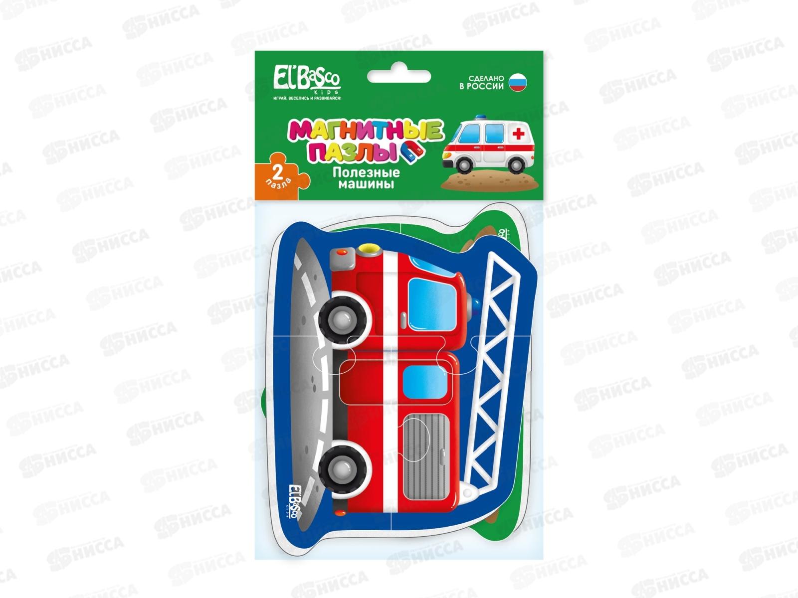 Магнитный пазл &quotПолезные машины&quot ЕТ04-001