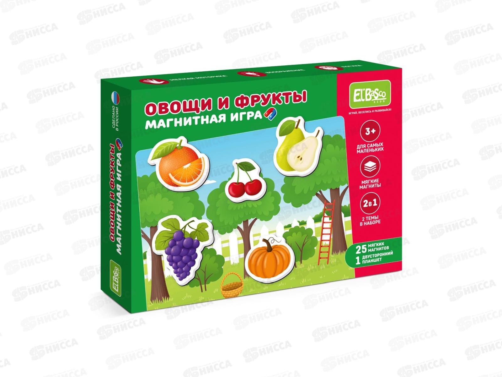 Набор тематических магнитов &quotОвощи и фрукты&quot ЕТ05-015