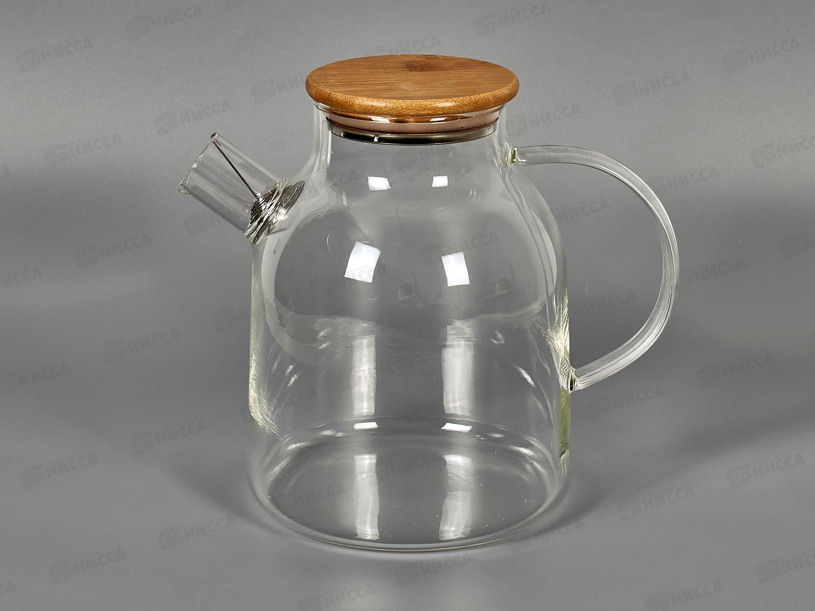 Чайник 1,8л заварочный термостойкое стекло МС201 AST-006-BH-1800G *36