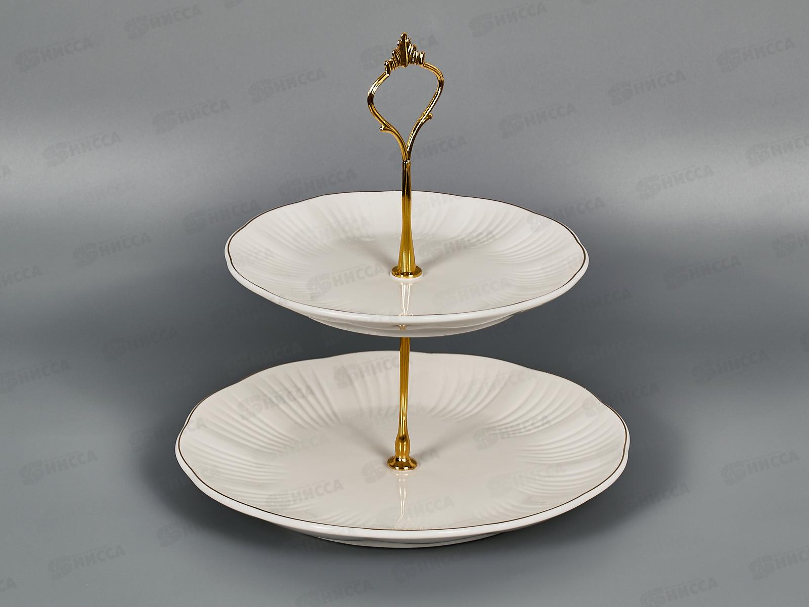 Фруктовница 2-х ярусная 7+9 802-0531 *12