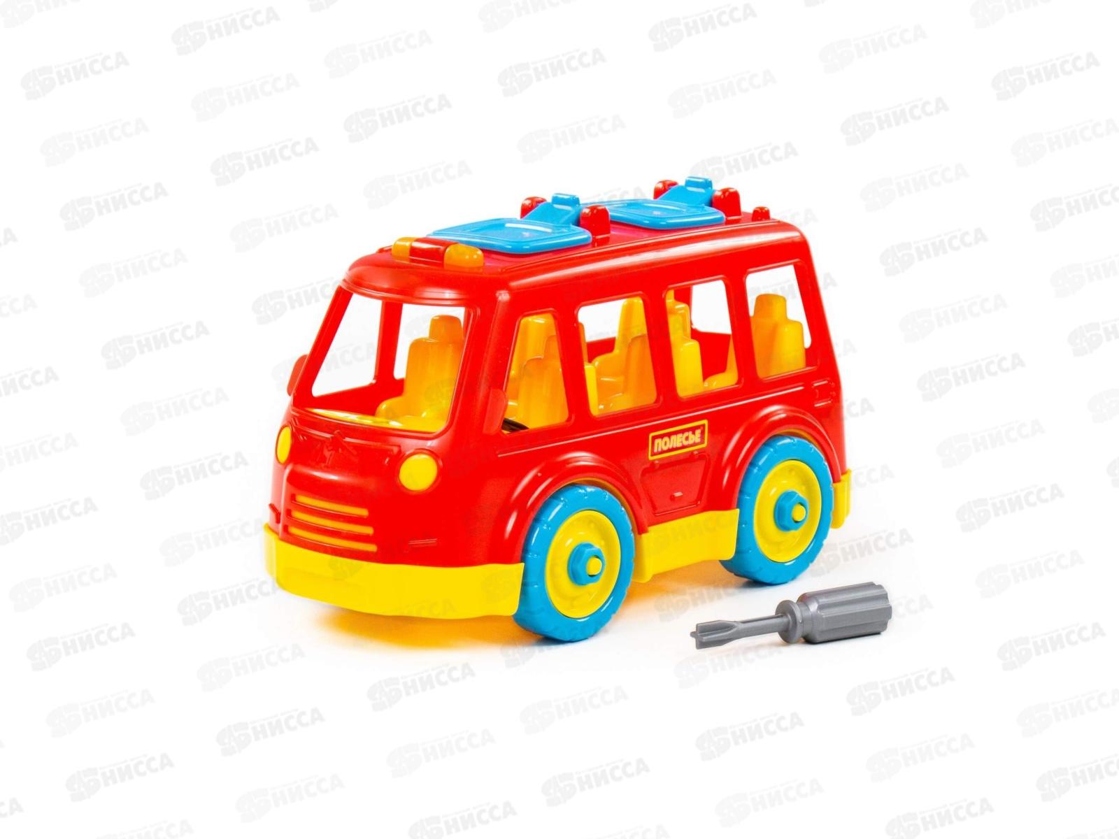 Конструктор-транспорт &quotАвтобус&quot (26 элементов), 71248 в сеточке   *8