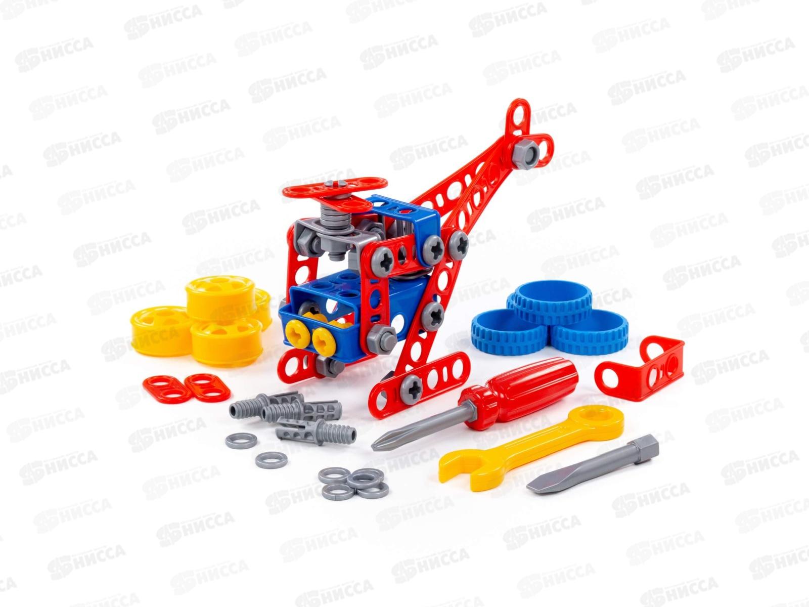 Конструктор &quotИзобретатель&quot 91 элемент 72986 в коробке