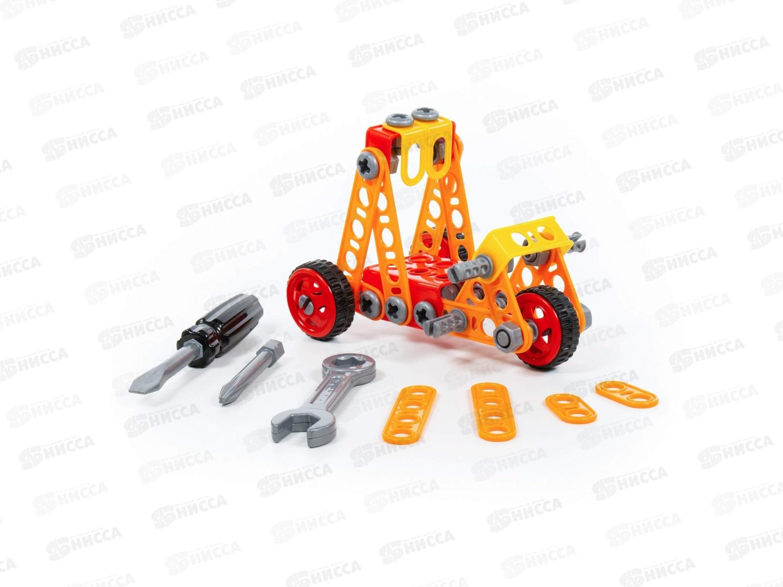 Конструктор &quotИзобретатель&quot-&quotТрицикл №2&quot (74 элемента) 73013 в пакете *12