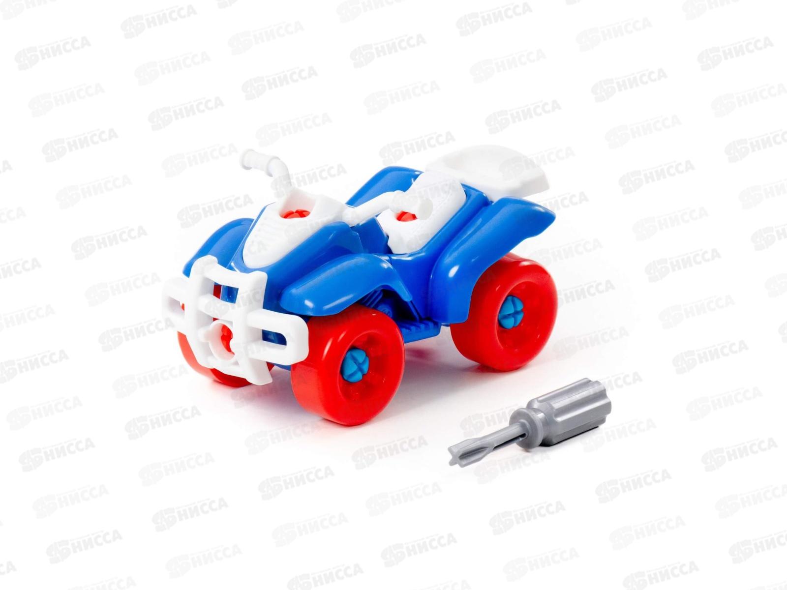 Конструктор-транспорт &quotКвадроцикл&quot (24 элемента), 87904 в пакете *12