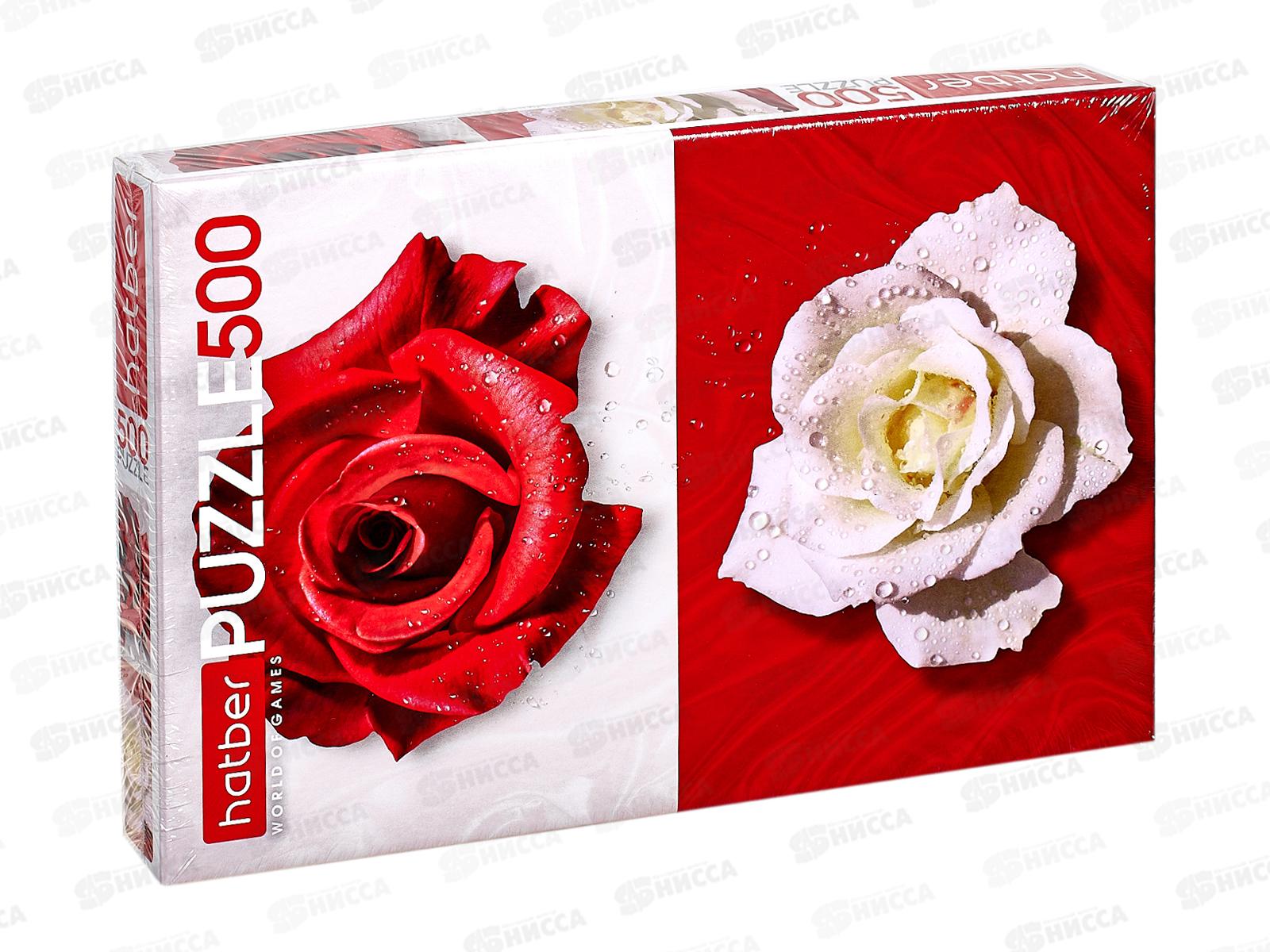 ПАЗЛЫ 500 элементов Hatber Дыхание роз, 330*480мм, 26352 *14