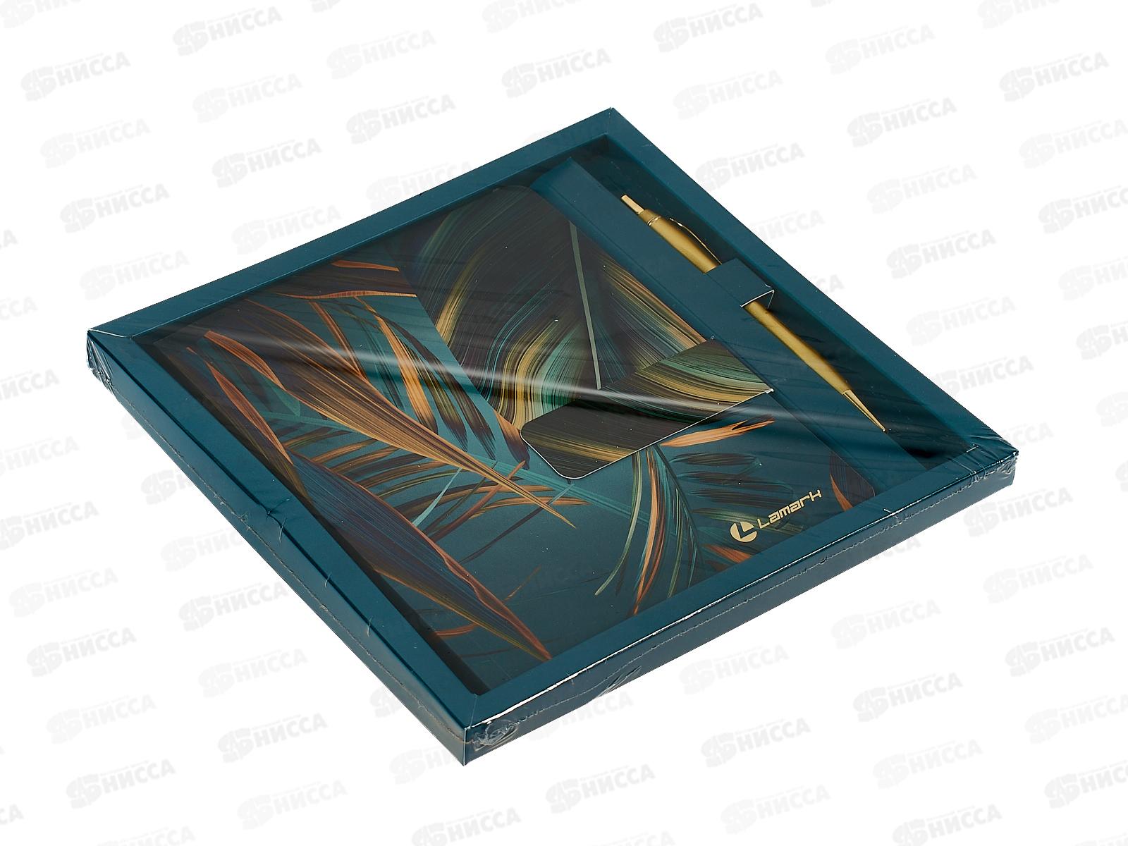 Набор подар. Lamark Изумрудные тропики (тетр.магн.закл,ручка подарочн)