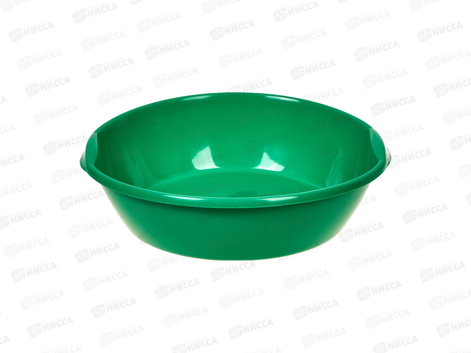 Таз  3л пластмассовый зеленый ИНТ *30